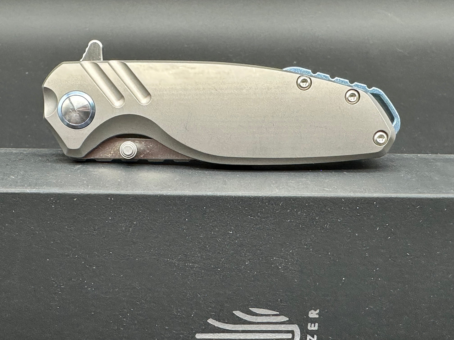 Kizer Ti'an Titanium Frame Lock Knife (2.9" Satin)