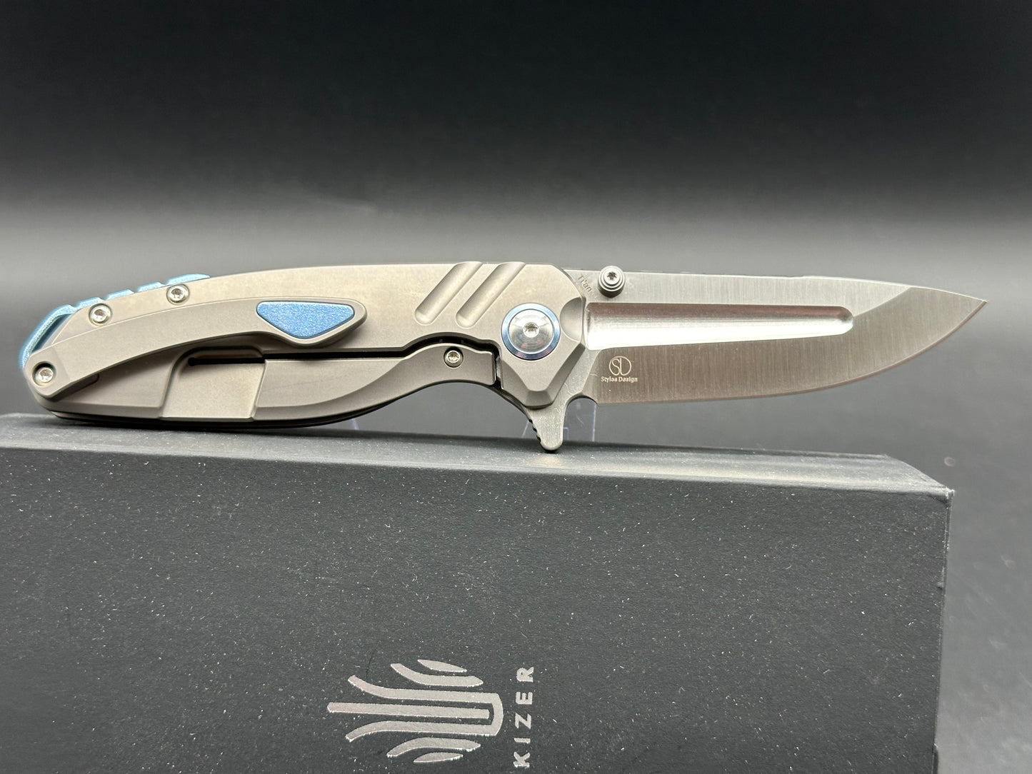 Kizer Ti'an Titanium Frame Lock Knife (2.9" Satin)