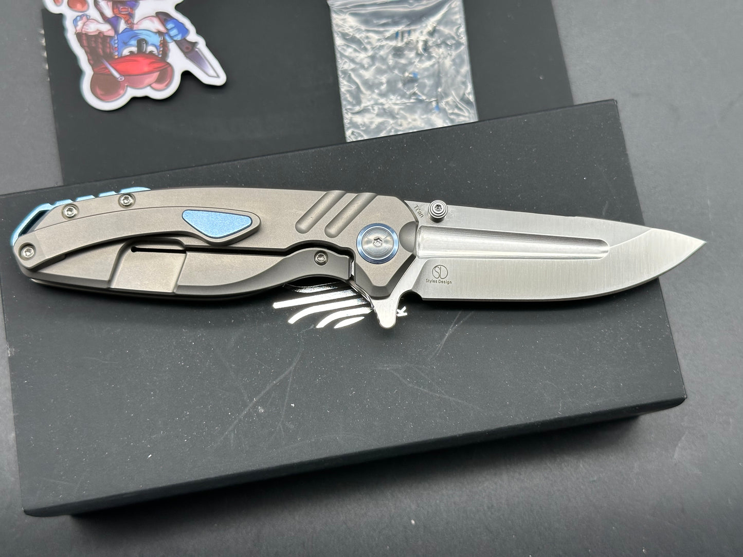 Kizer Ti'an Titanium Frame Lock Knife (2.9" Satin)