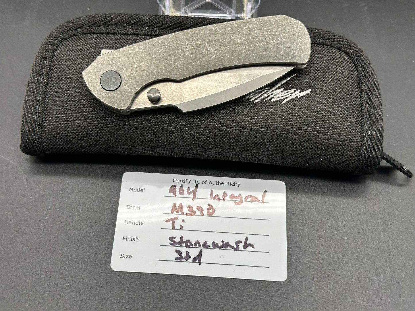 Dan Carraher 904 Integral