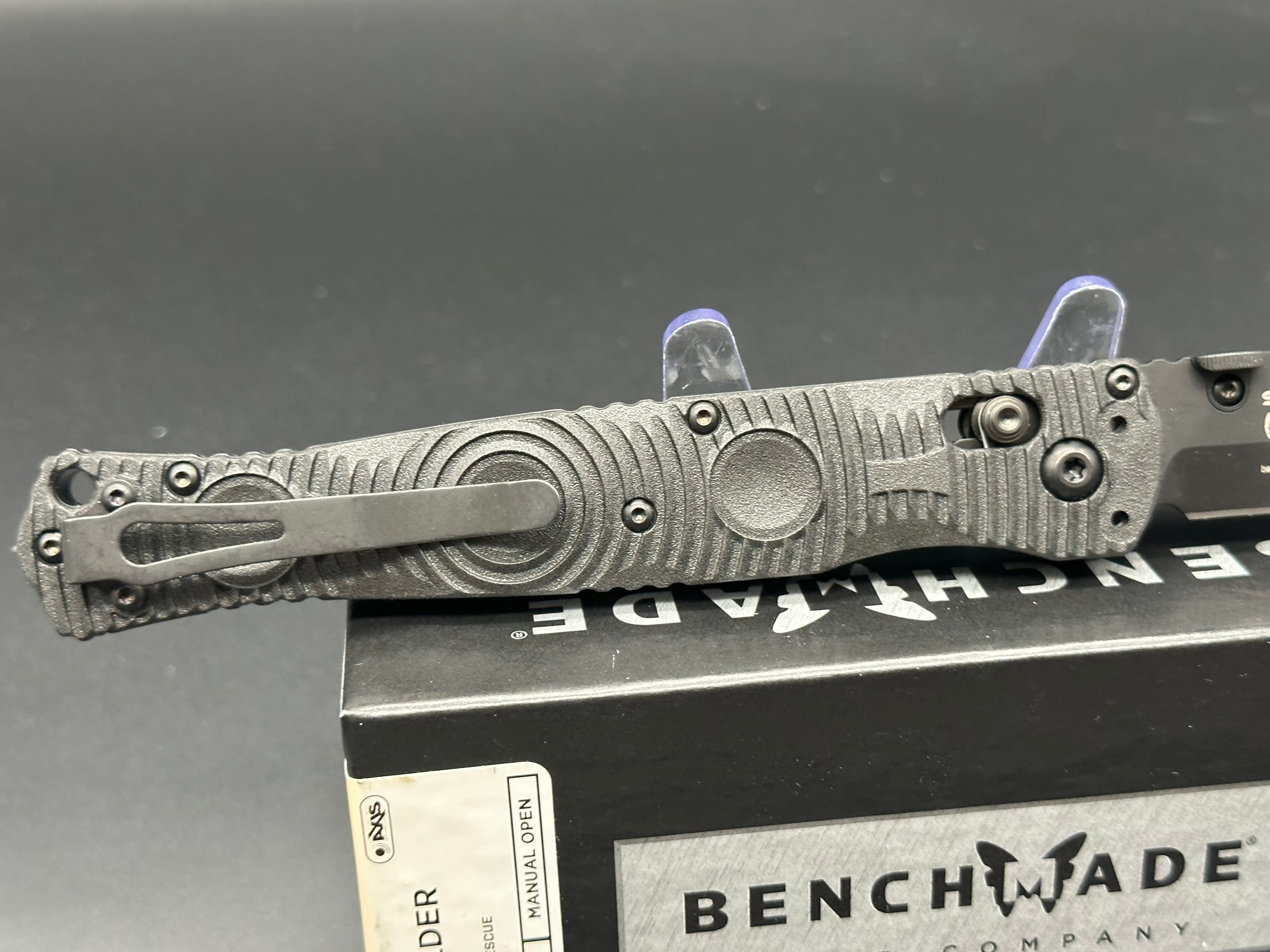 Benchmade SOCP 391BK polymer handle wD2 blade