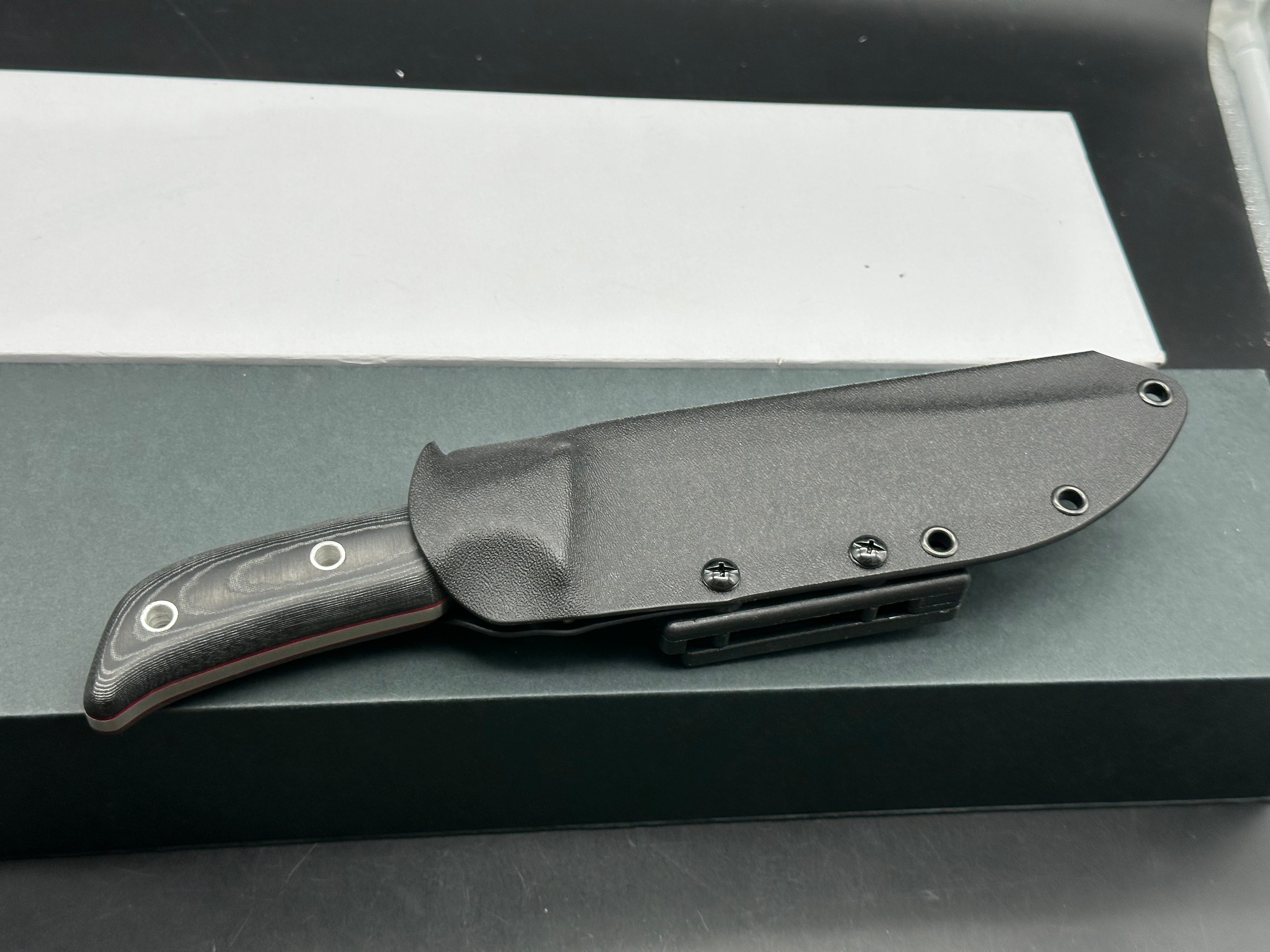 Jürgen Schanz Bulldog fixed blade knife N690 blade