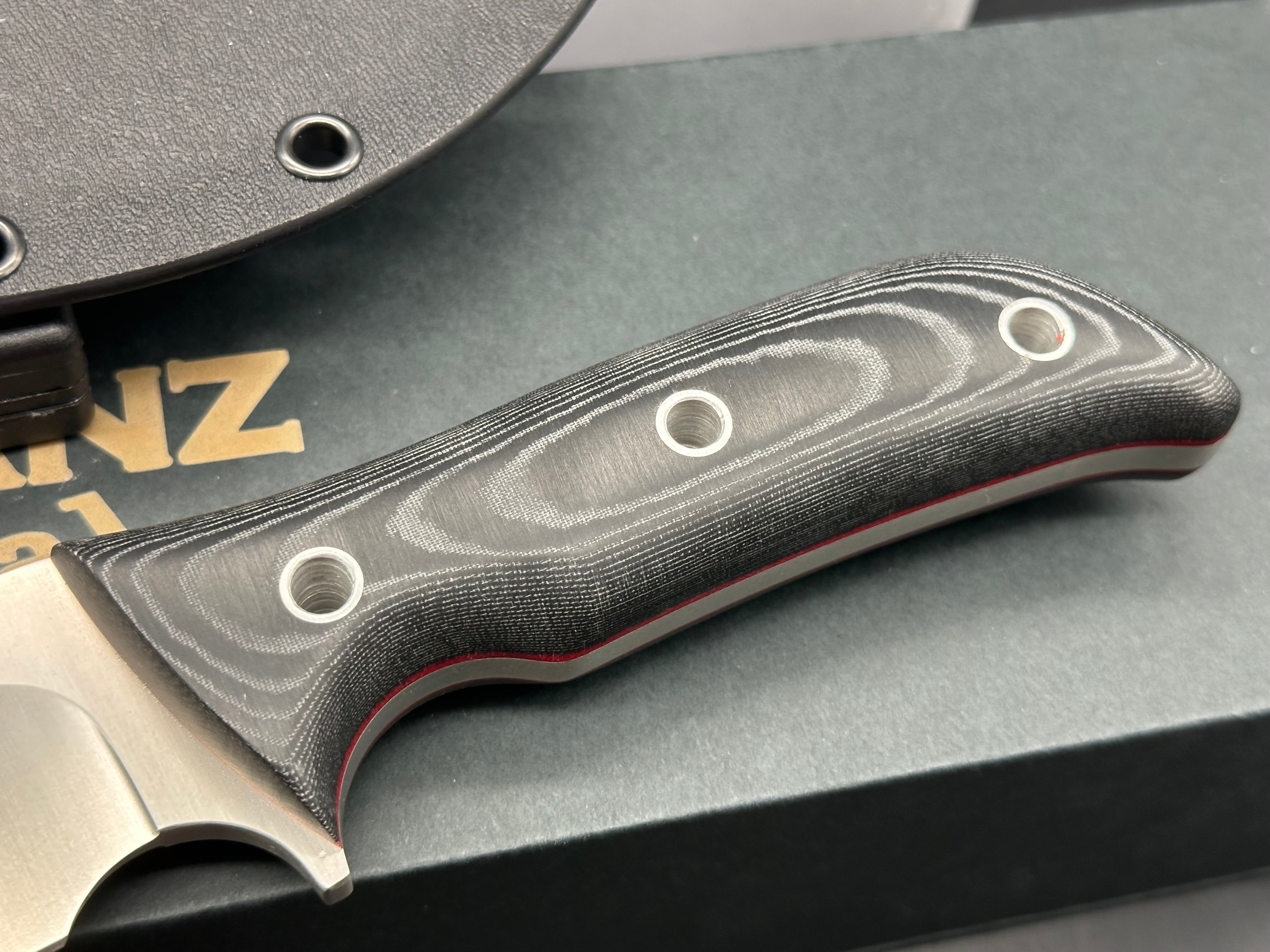 Jürgen Schanz Bulldog fixed blade knife N690 blade