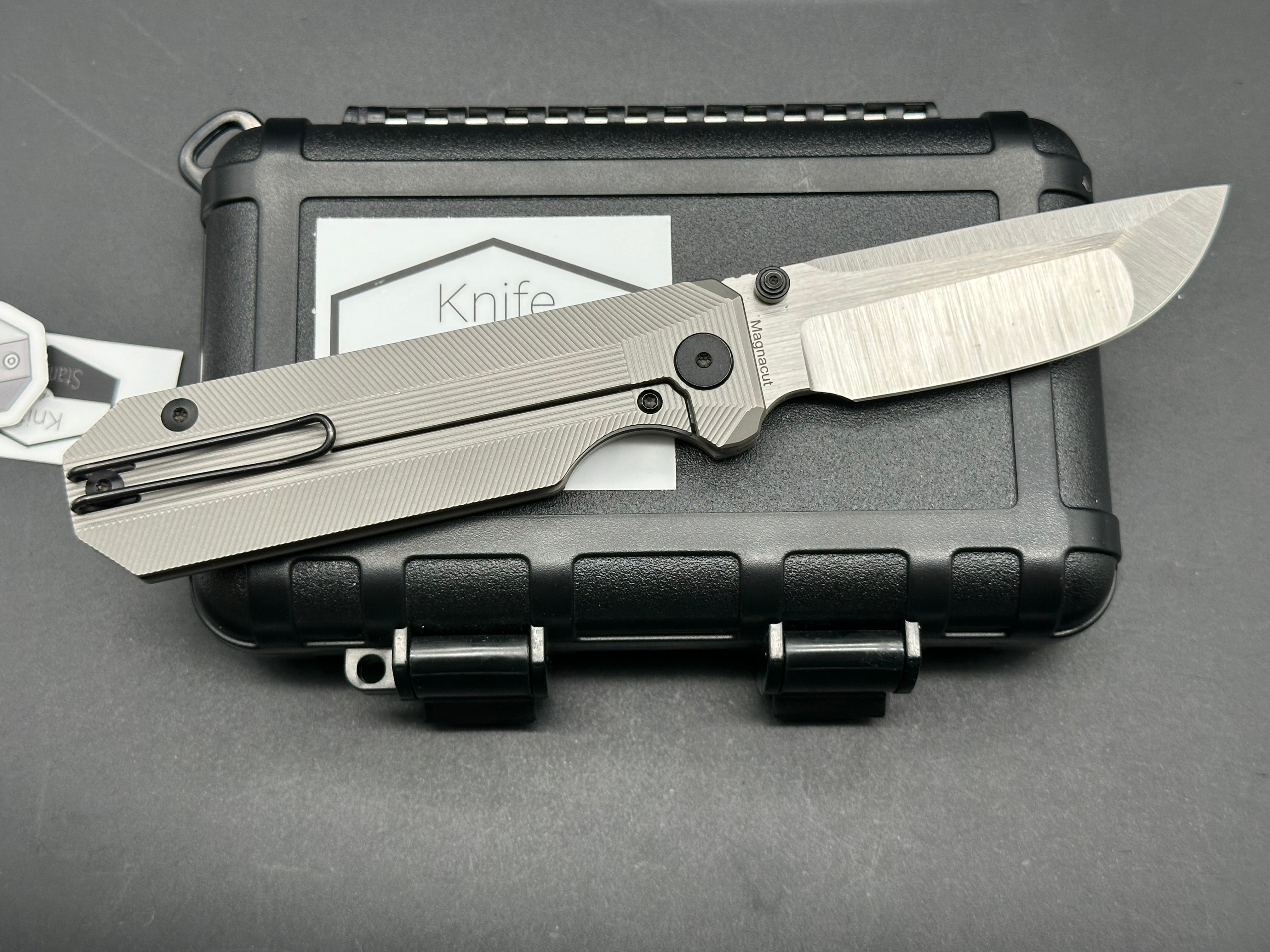 Knife Standards RR Standard stonewashed magnacut