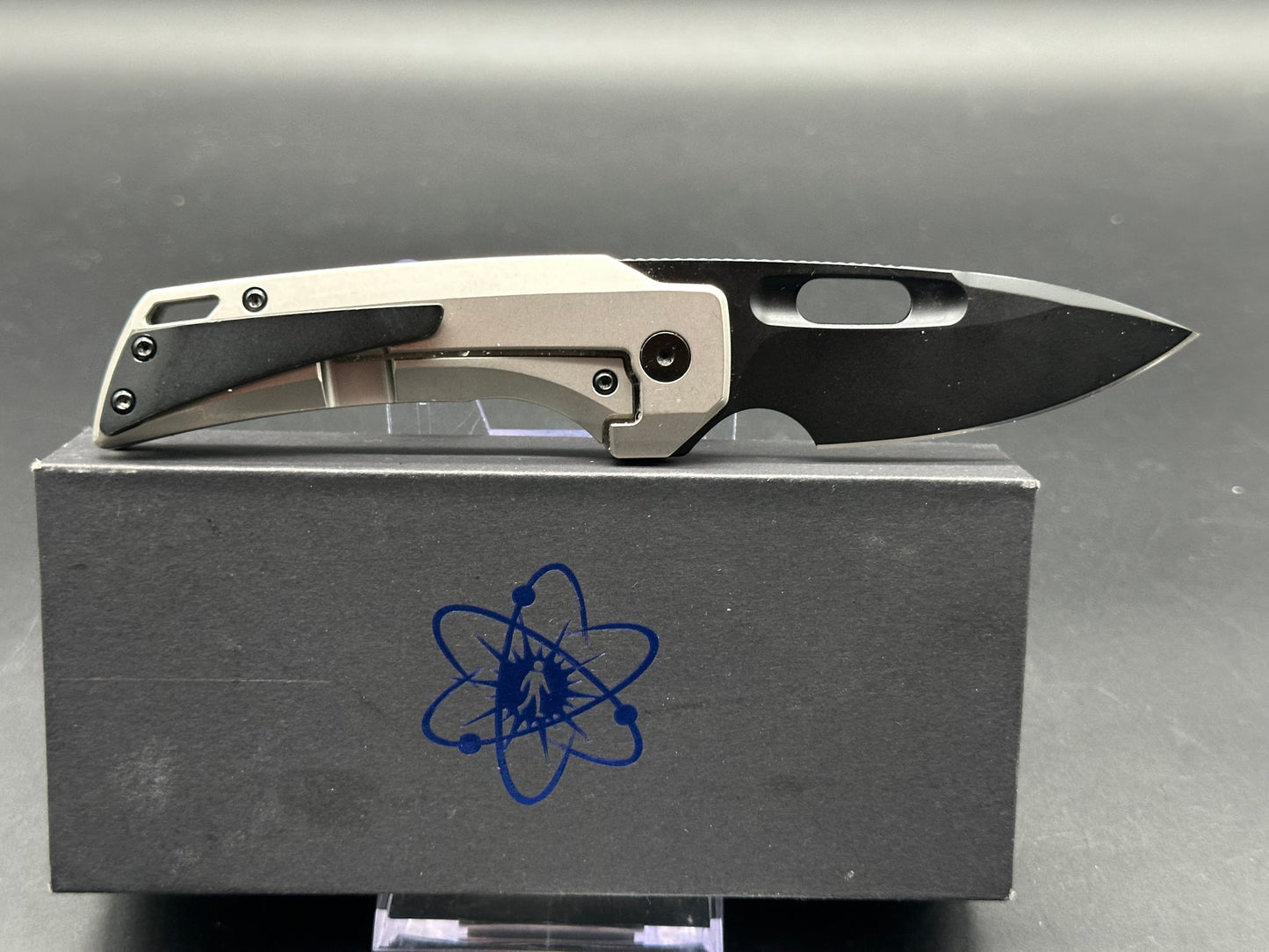 EMP EDC Nymble T 3.1" M390 Blade, with Stonewashed Titanium Handle