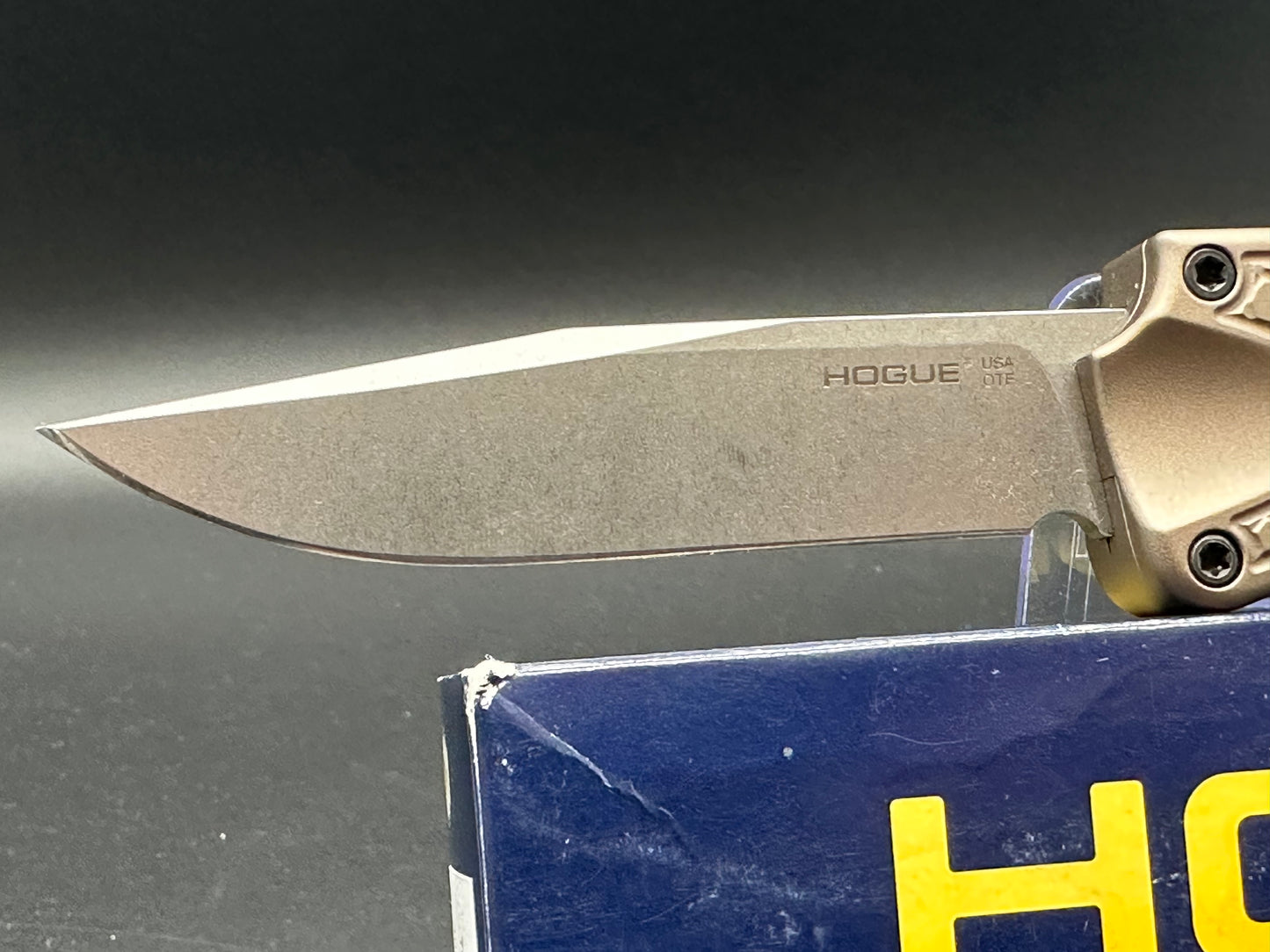 Hogue Knives Exploit OTF Automatic Knife Flat Dark Earth