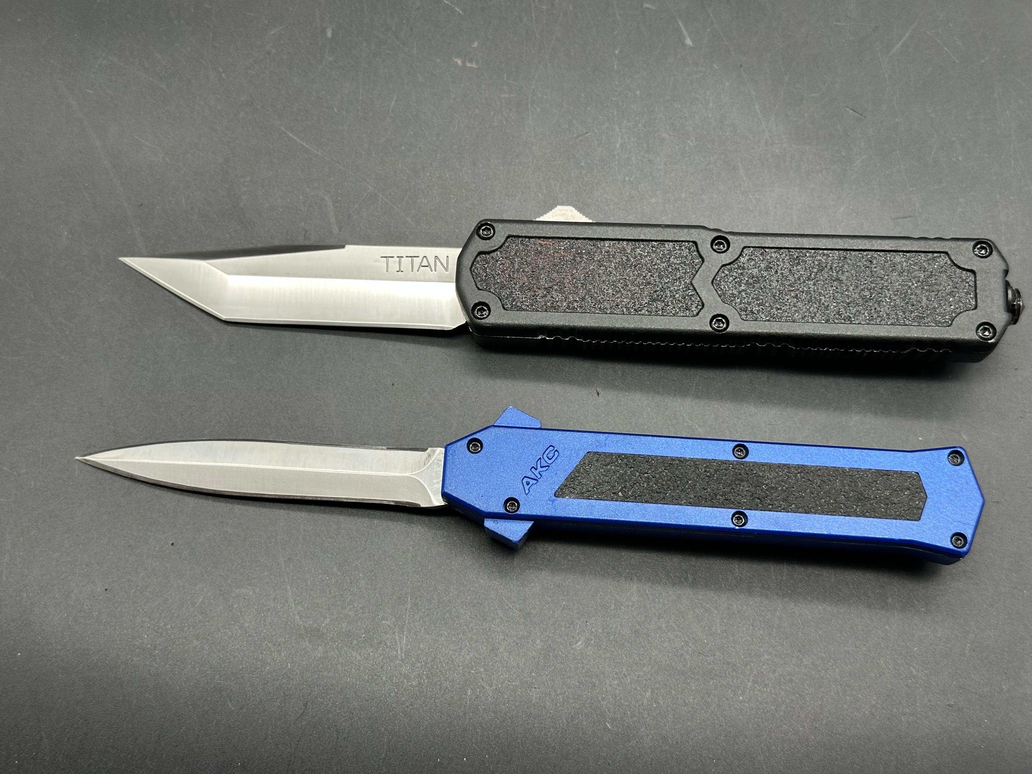 TITAN TANTO OTF AND AKC F-16 DAGGER OTF