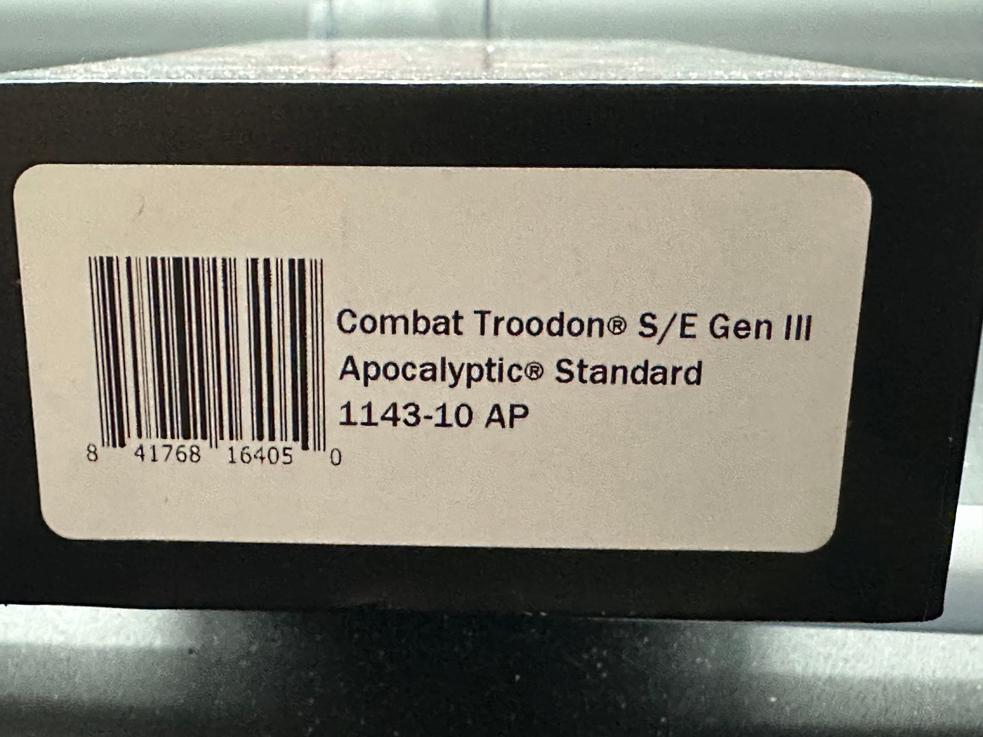 Microtech Combat Troodon Gen III S/E OTF Knife Black (4" Stonewash)m390mk