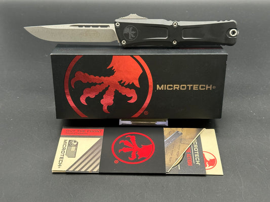 Microtech Combat Troodon Gen III S/E OTF Knife Black (4" Stonewash)m390mk