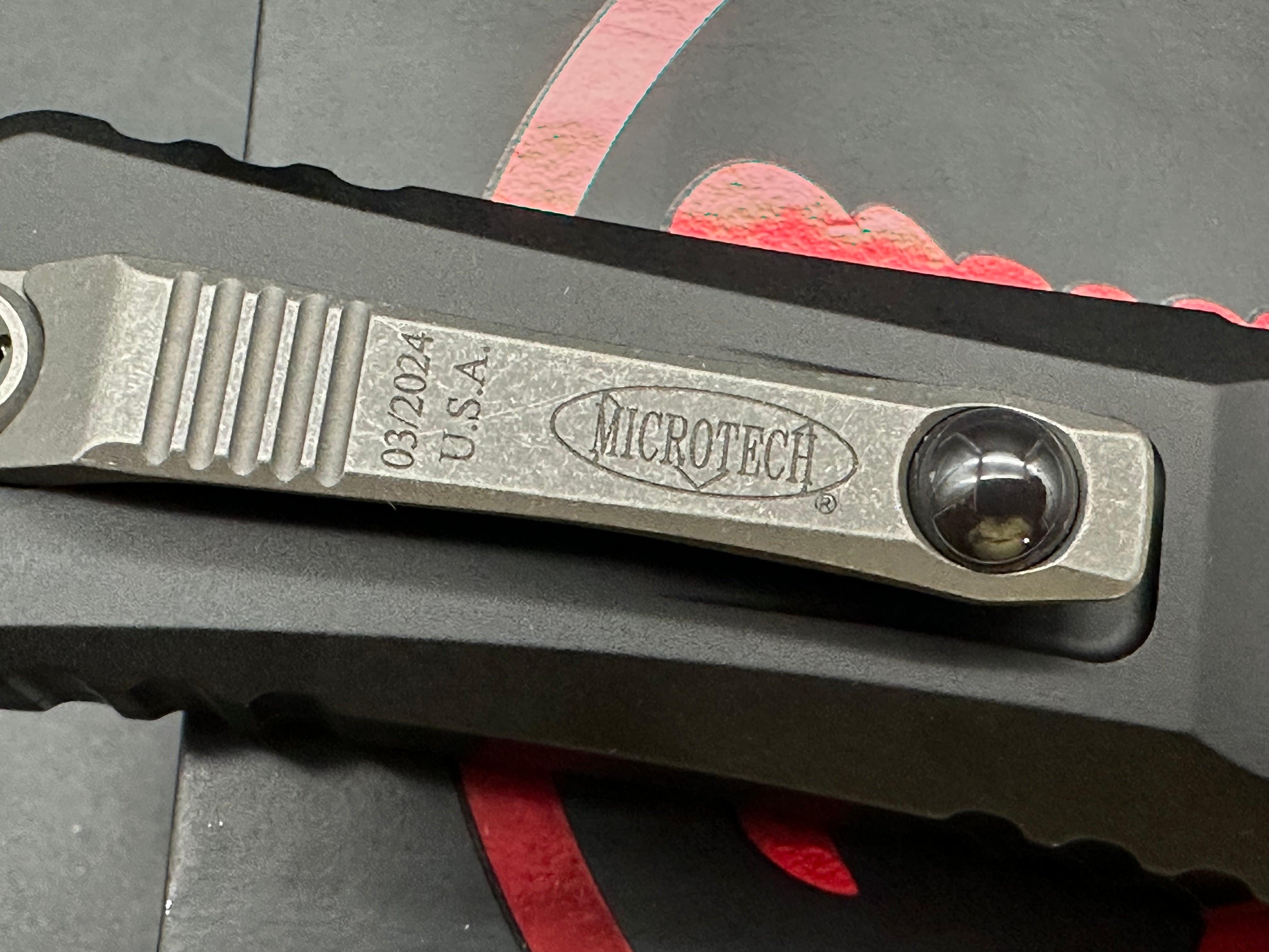 Microtech Combat Troodon Gen III S/E OTF Knife Black (4" Stonewash)m390mk