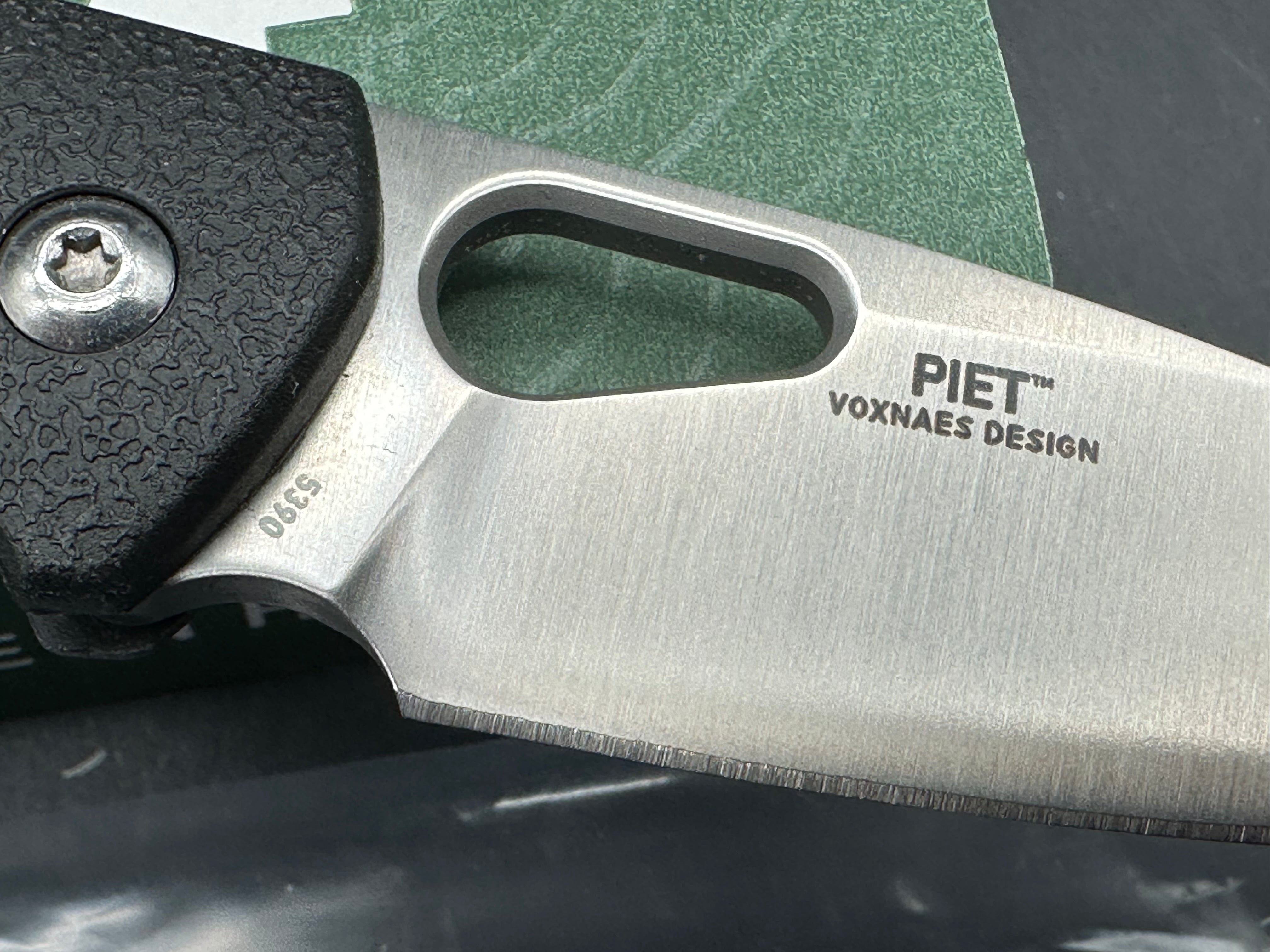 CRKT Vox Piet Liner Lock Knife Black GFN (2.63" Satin)