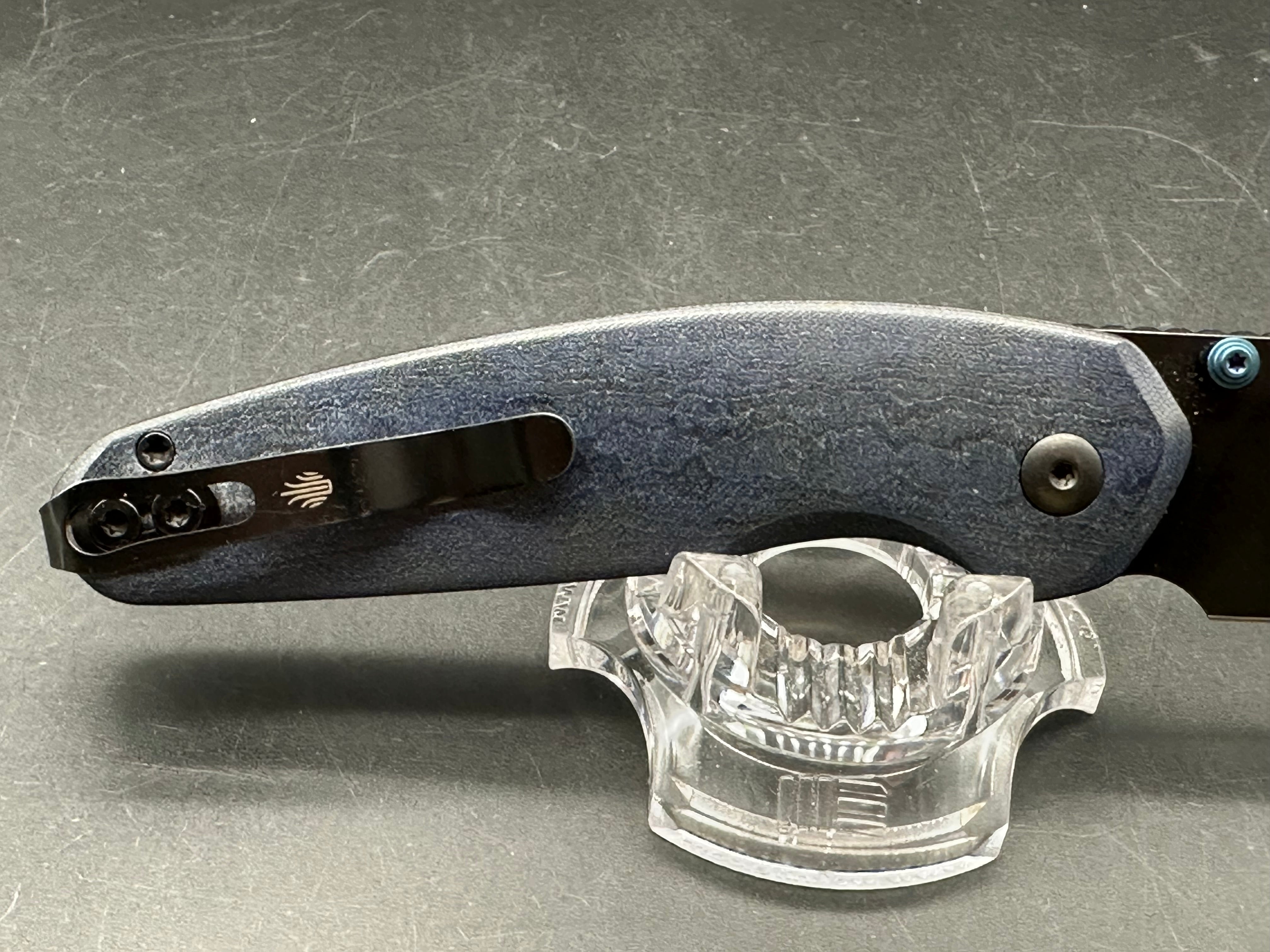 Kizer Meteora  Blue Richlite Nitro V