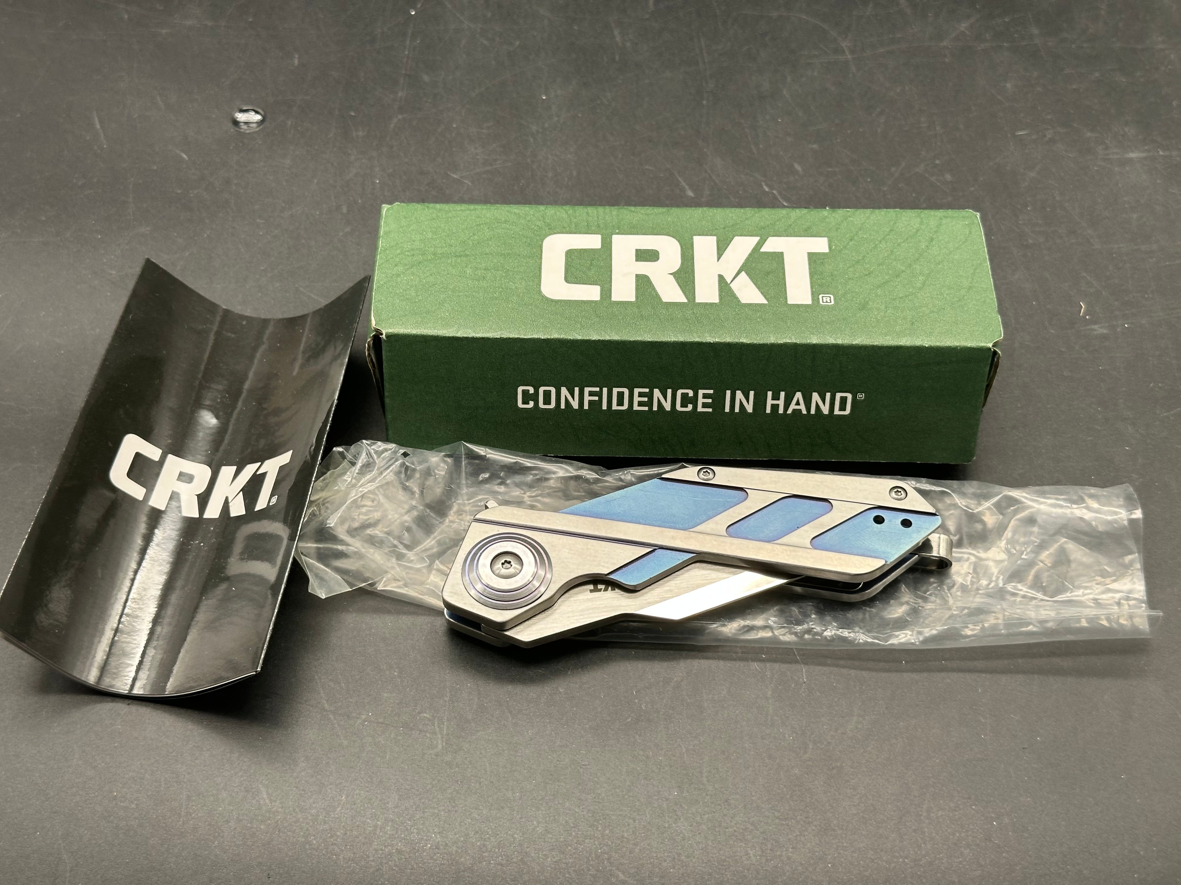 CRKT Renner Deviation Liner Lock Knife (3.1" Satin)