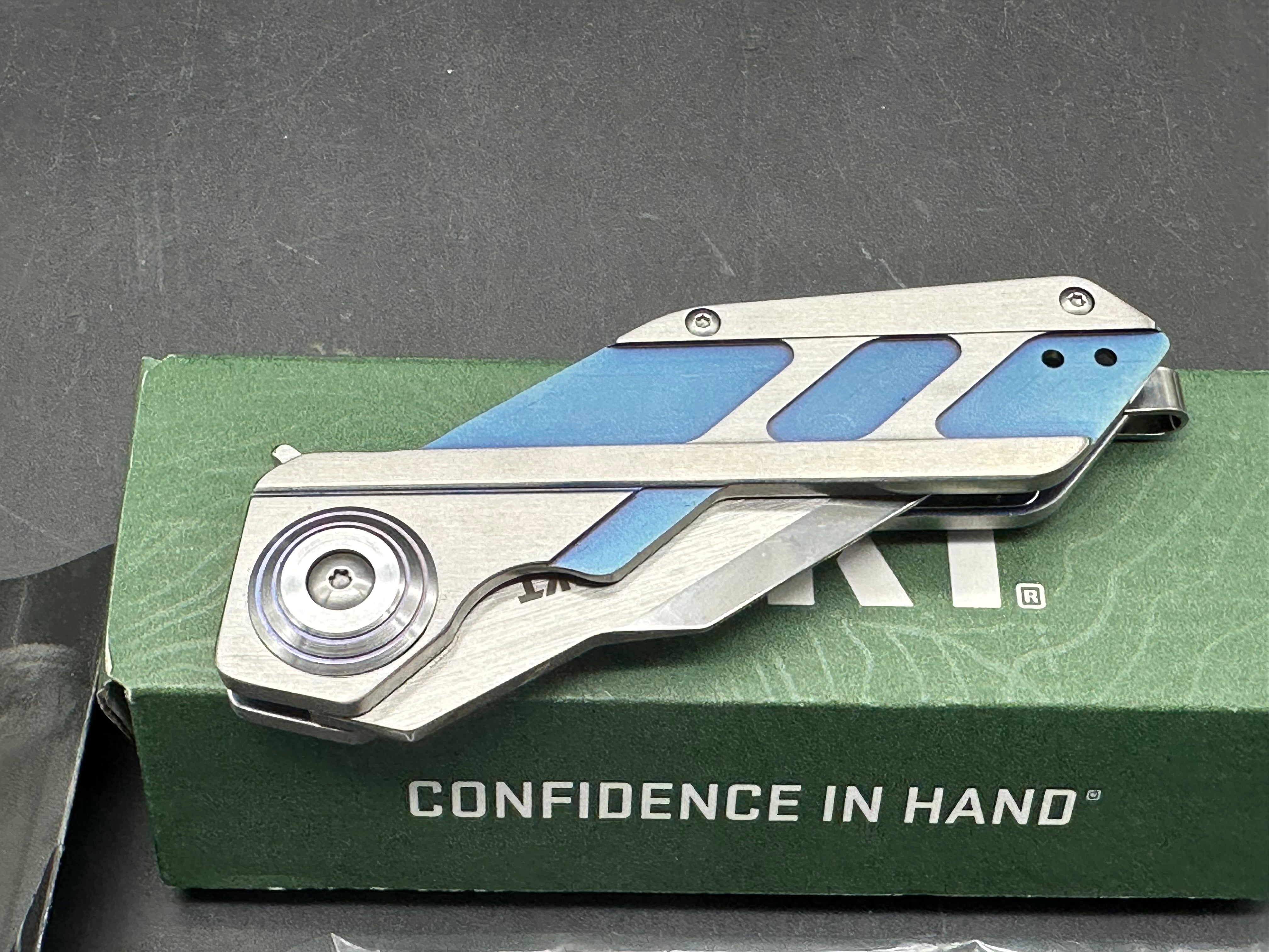 CRKT Renner Deviation Liner Lock Knife (3.1" Satin)