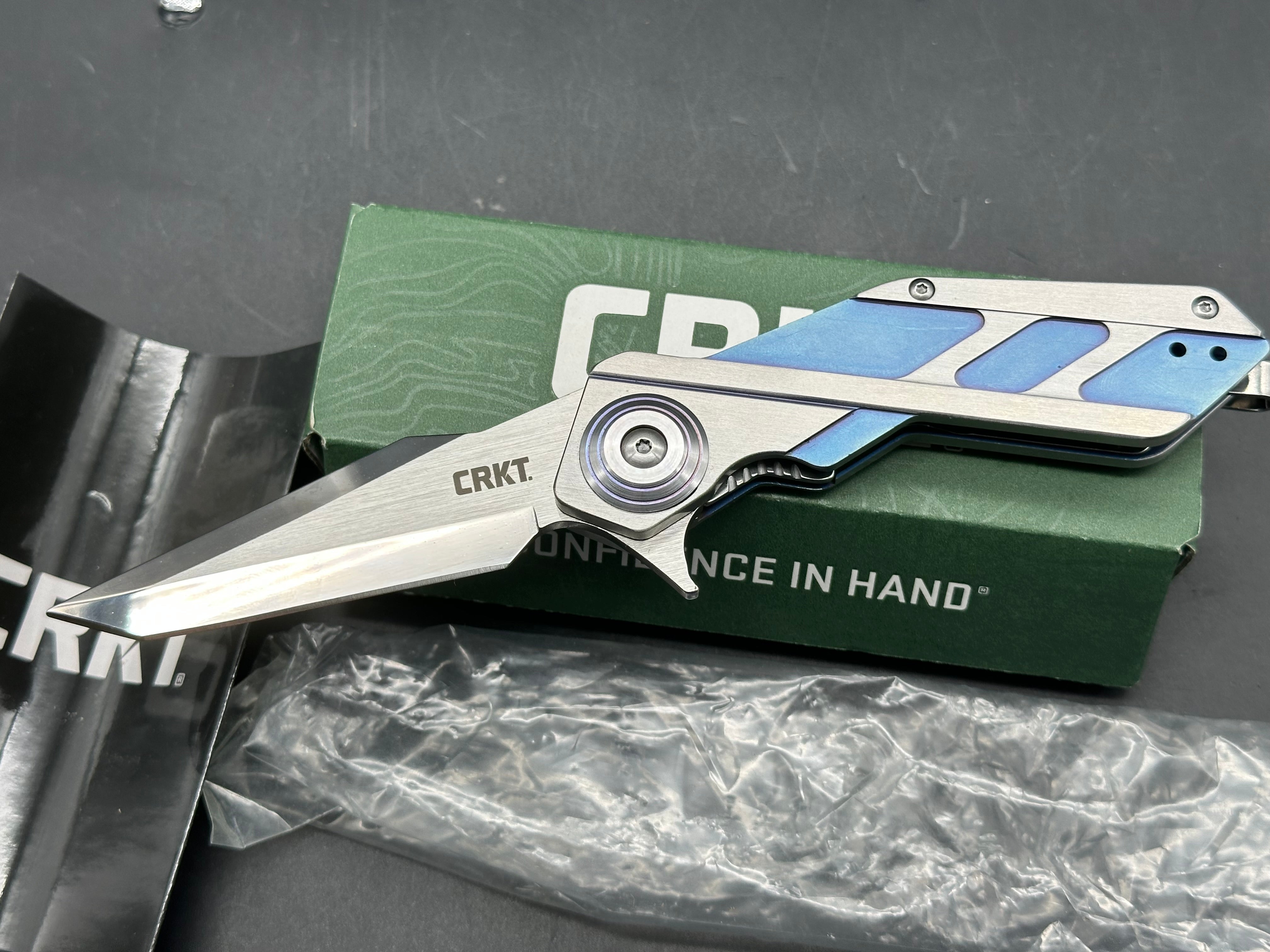 CRKT Renner Deviation Liner Lock Knife (3.1" Satin)