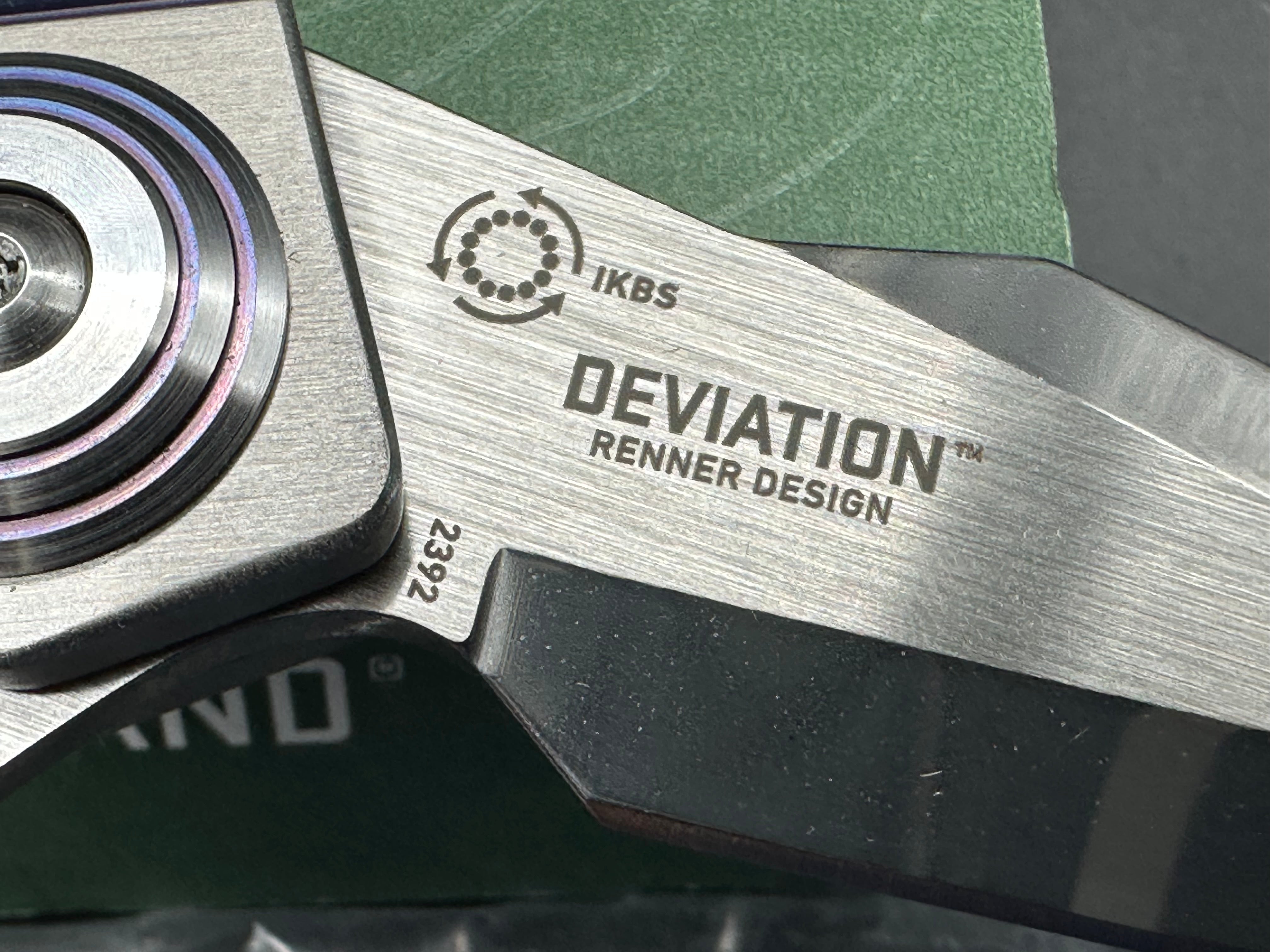 CRKT Renner Deviation Liner Lock Knife (3.1" Satin)