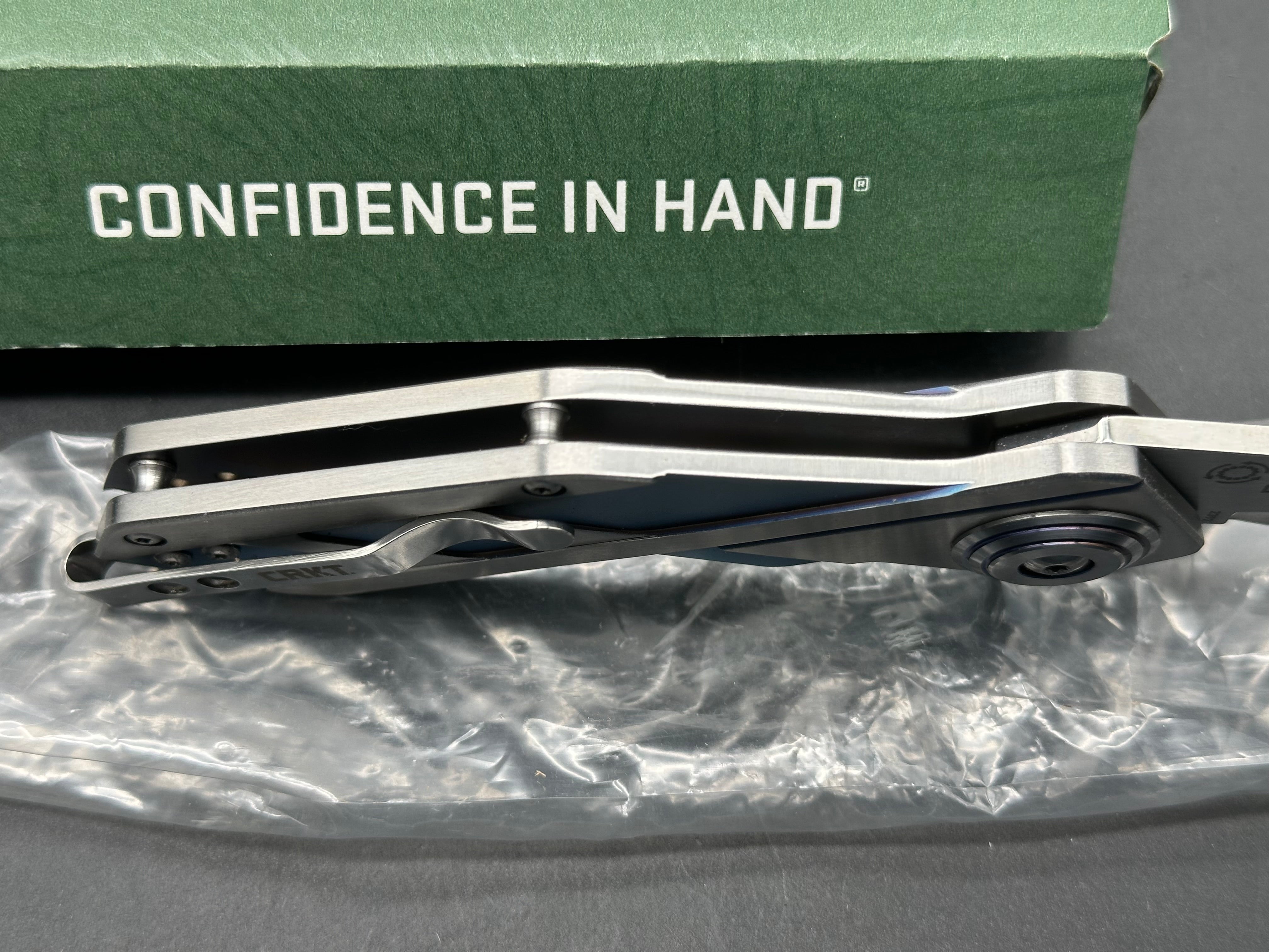 CRKT Renner Deviation Liner Lock Knife (3.1" Satin)