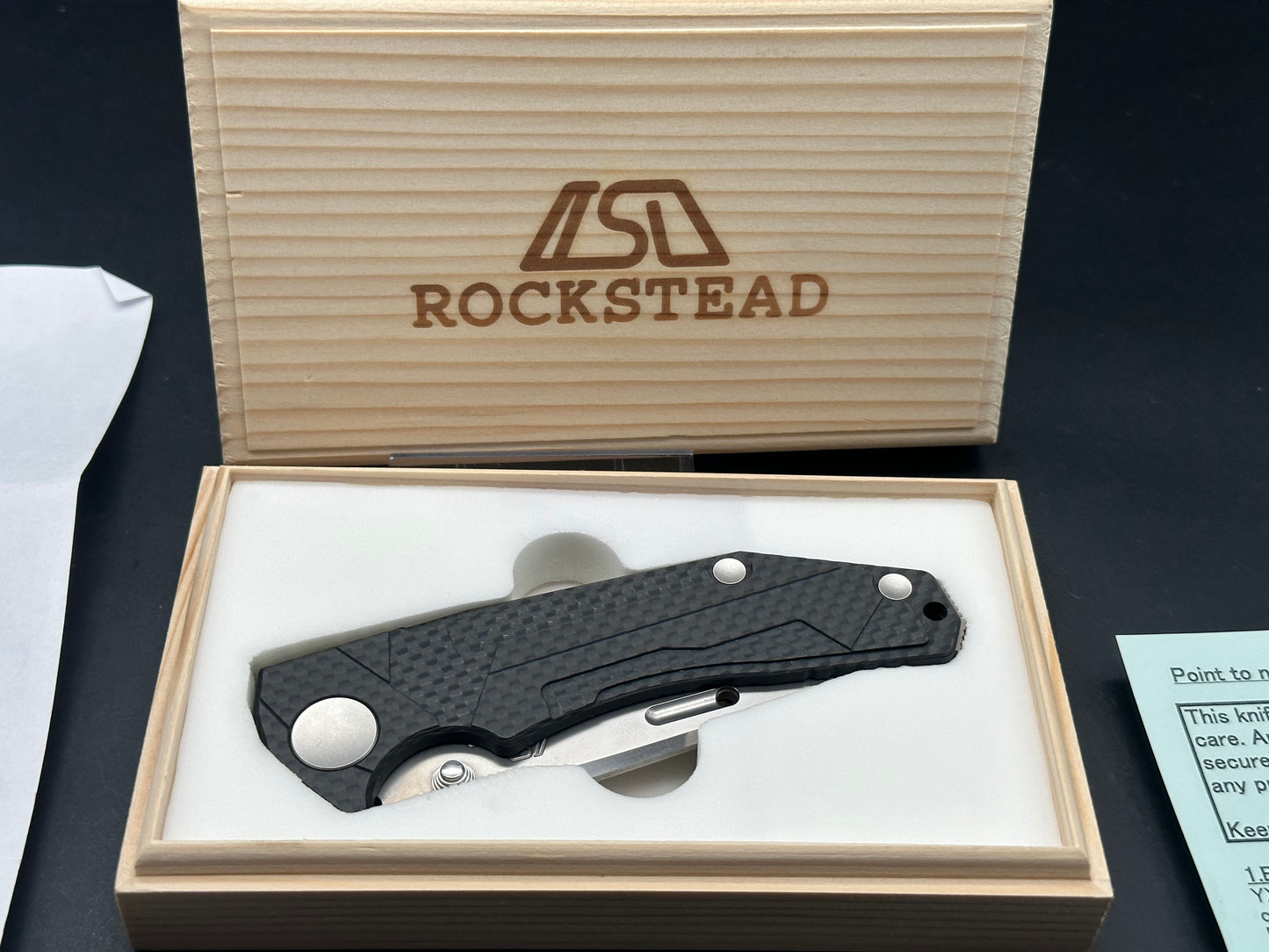 Rockstead Ren Zdp 189 mirror finished tanto