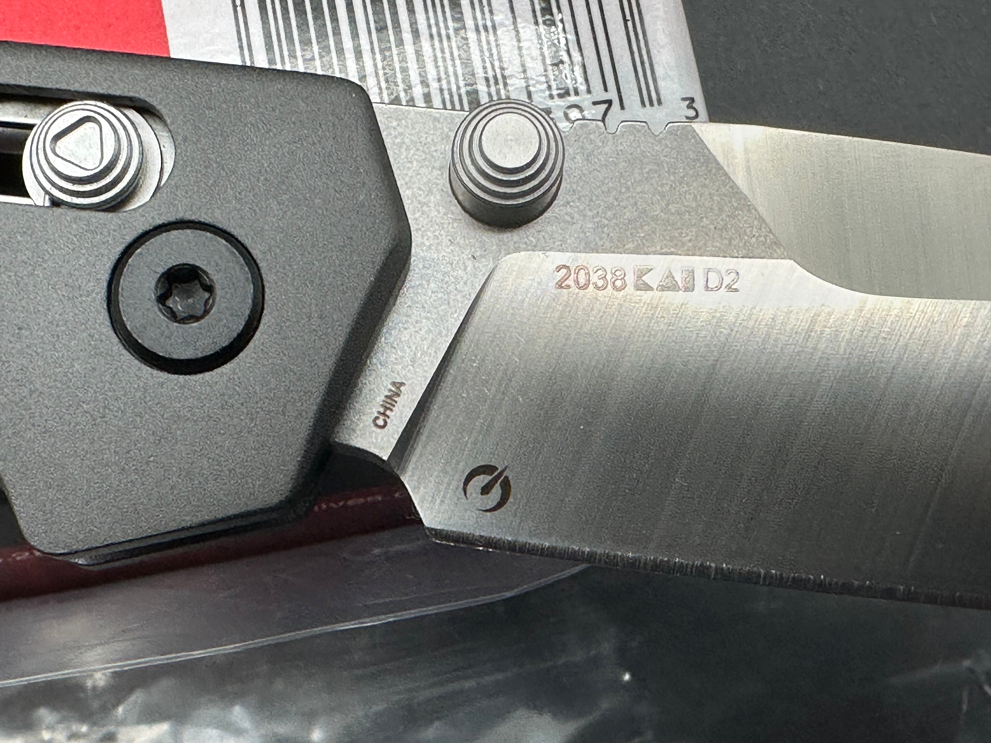 Kershaw Iridium DuraLock Knife Gray Aluminum (3.5" Satin D2)
