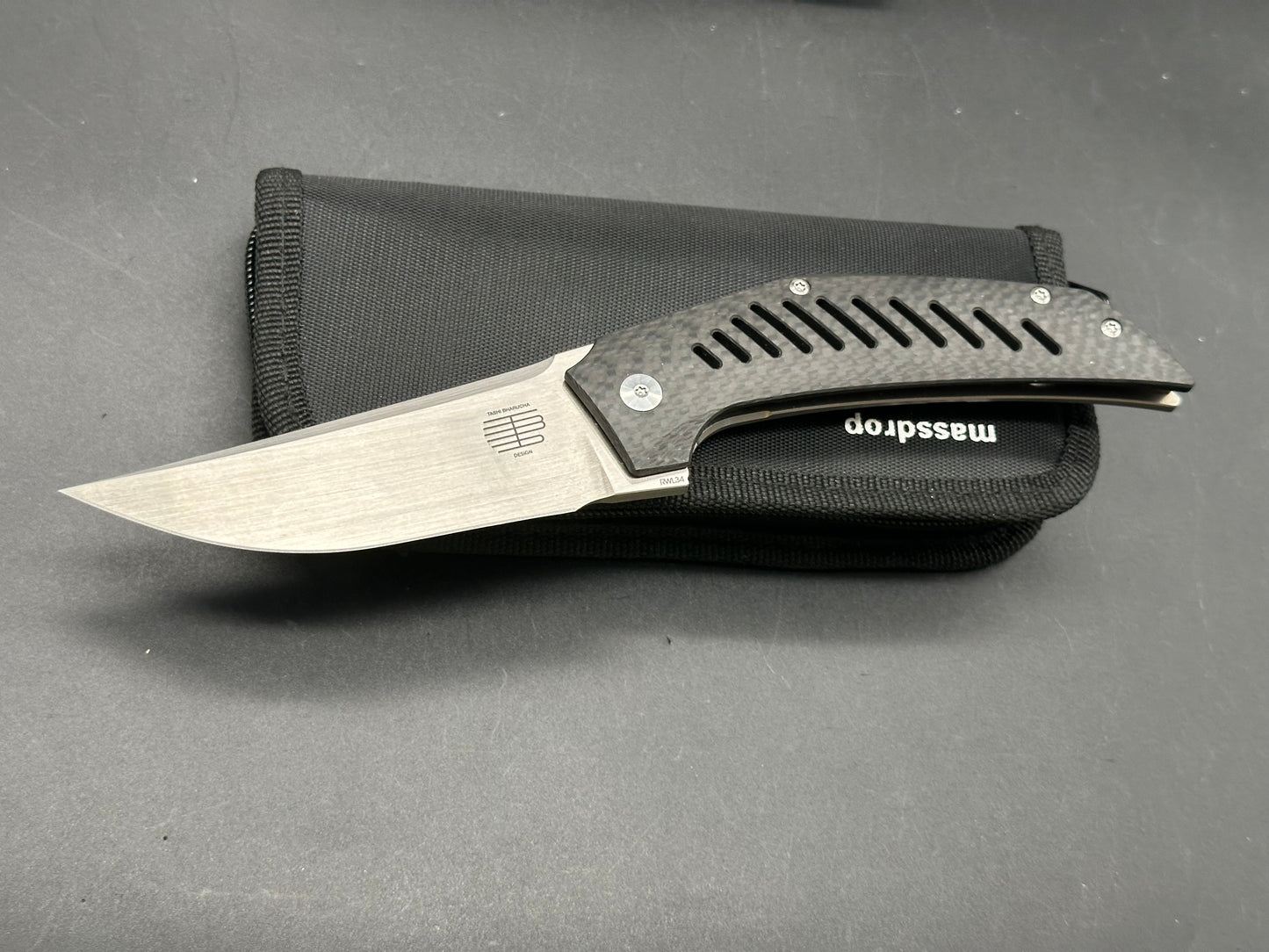 MASSDROP X TASHI BHARUCHA HEAT SEEKER FOLDING KNIFE