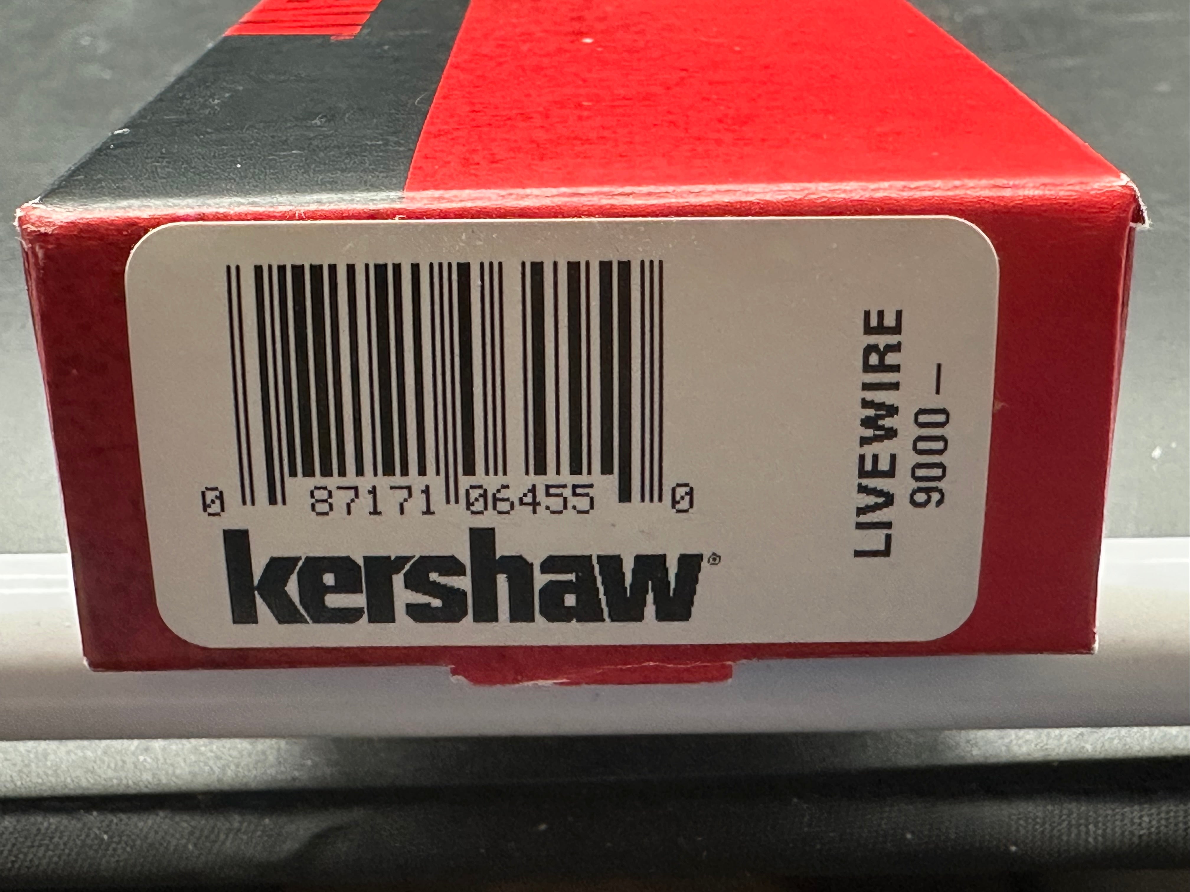 Kershaw Livewire CPM-20CV D/A OTF Automatic Knife Black (3.4" Stonewash)