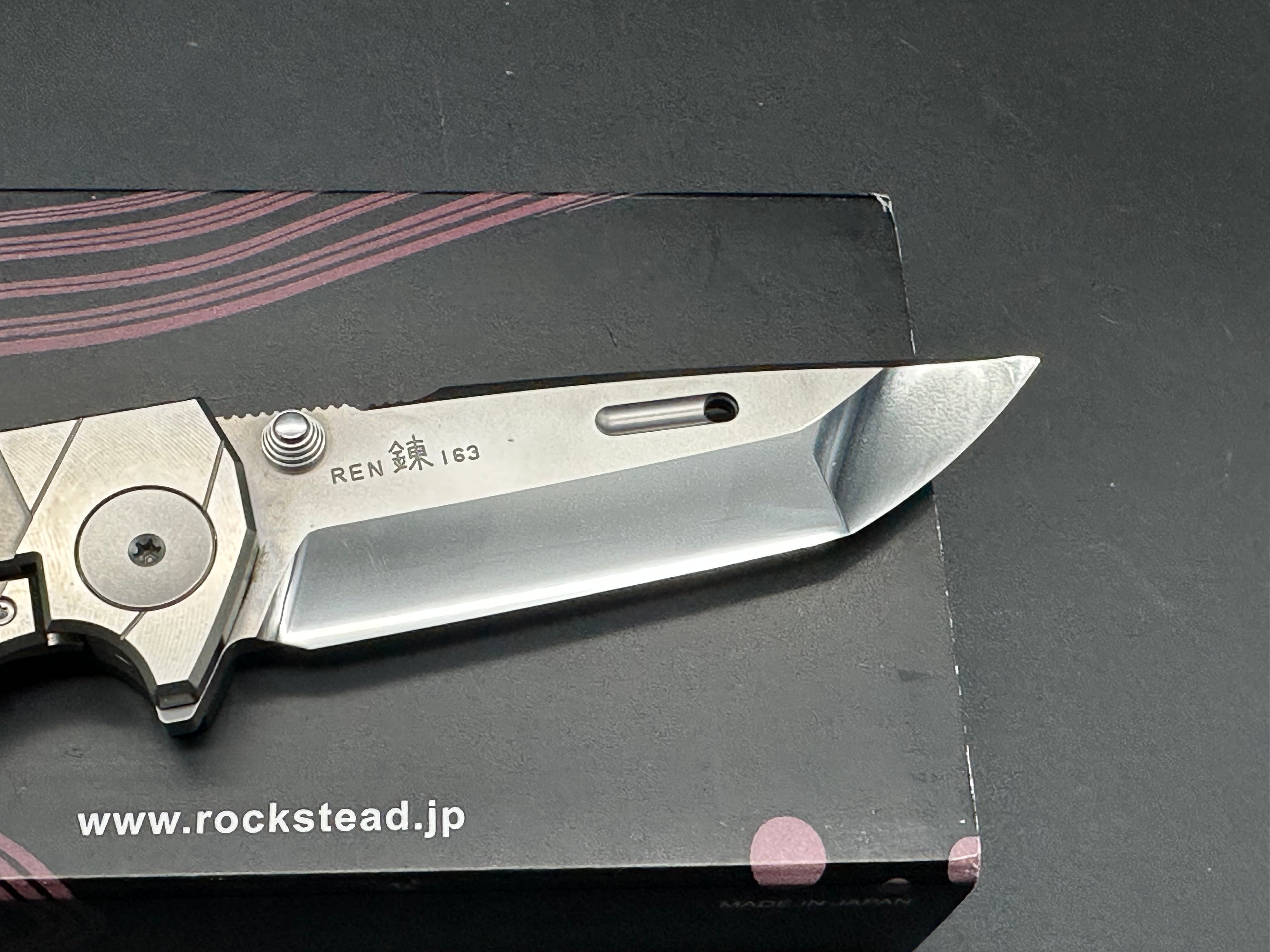 Rockstead Ren Zdp 189 mirror finished tanto