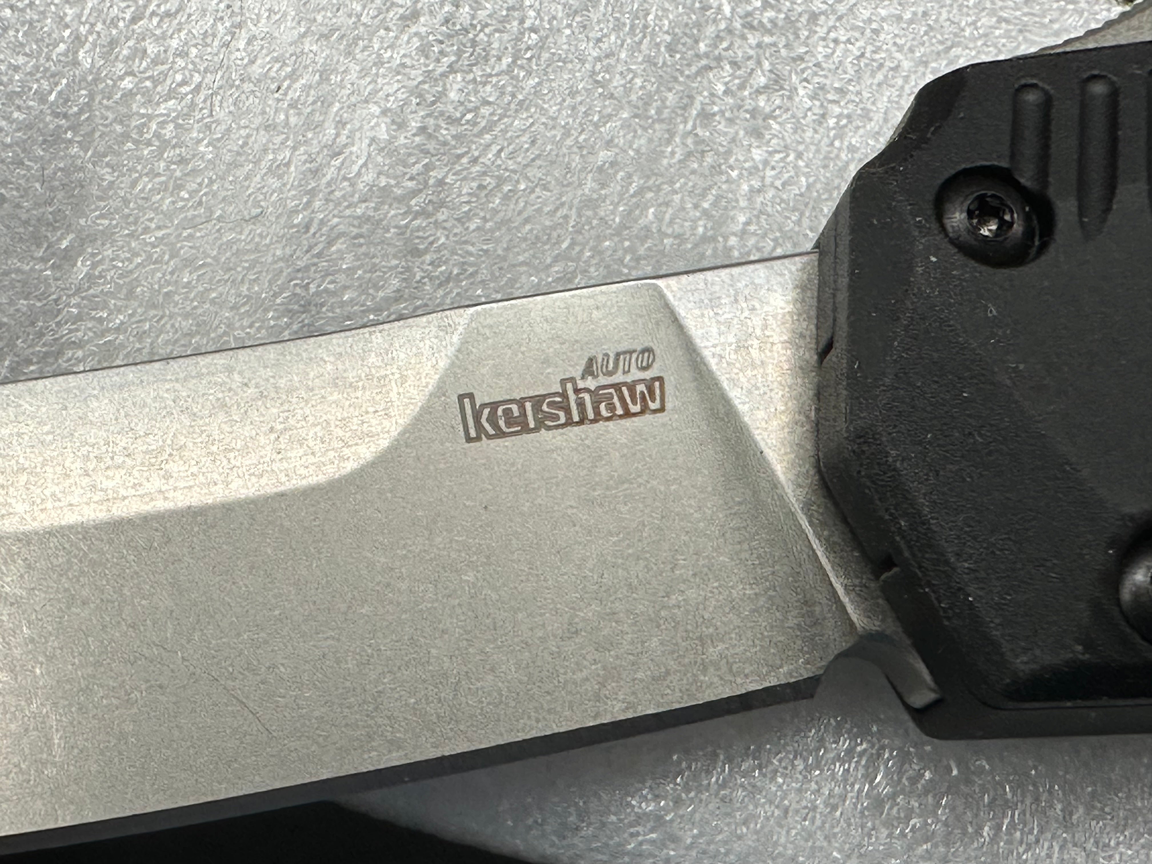 Kershaw Livewire CPM-20CV D/A OTF Automatic Knife Black (3.4" Stonewash)