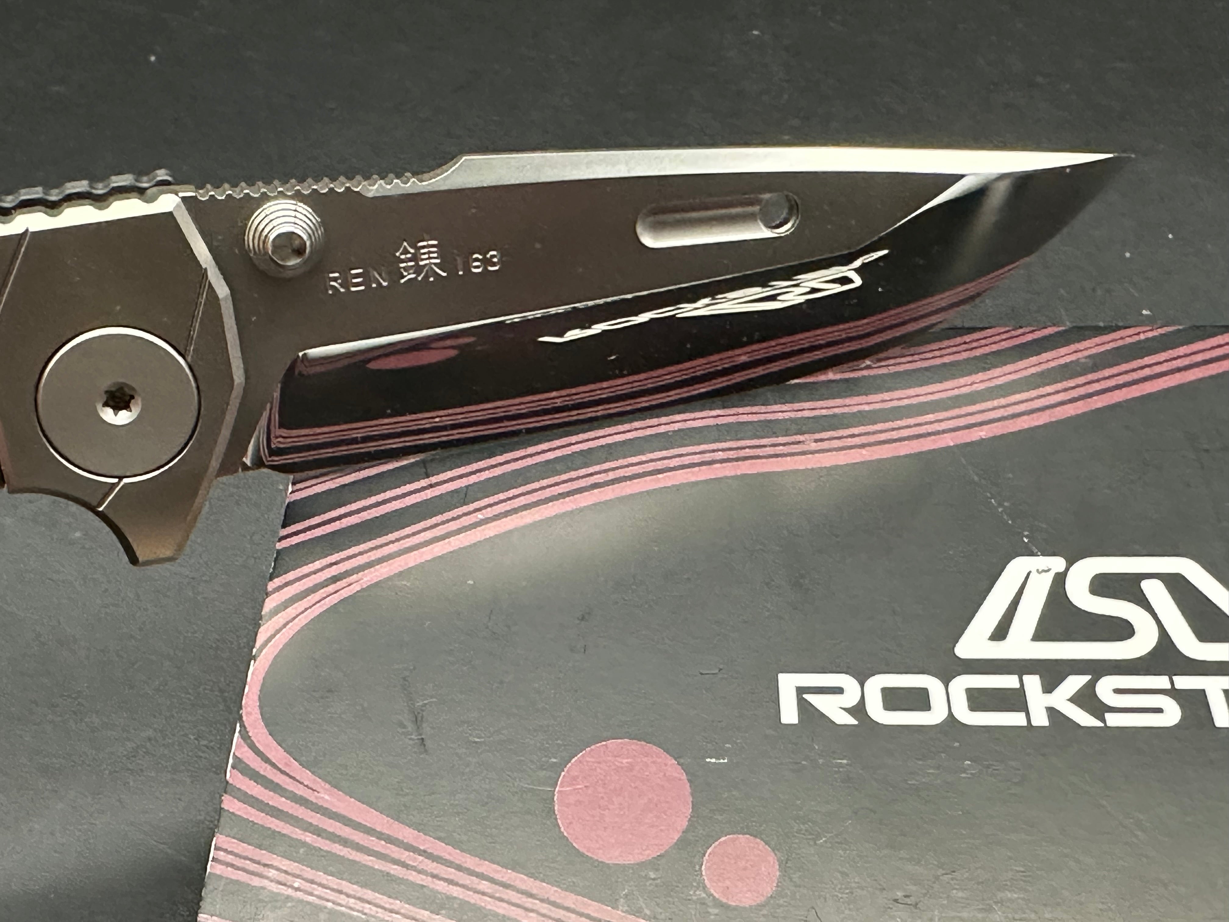 Rockstead Ren Zdp 189 mirror finished tanto