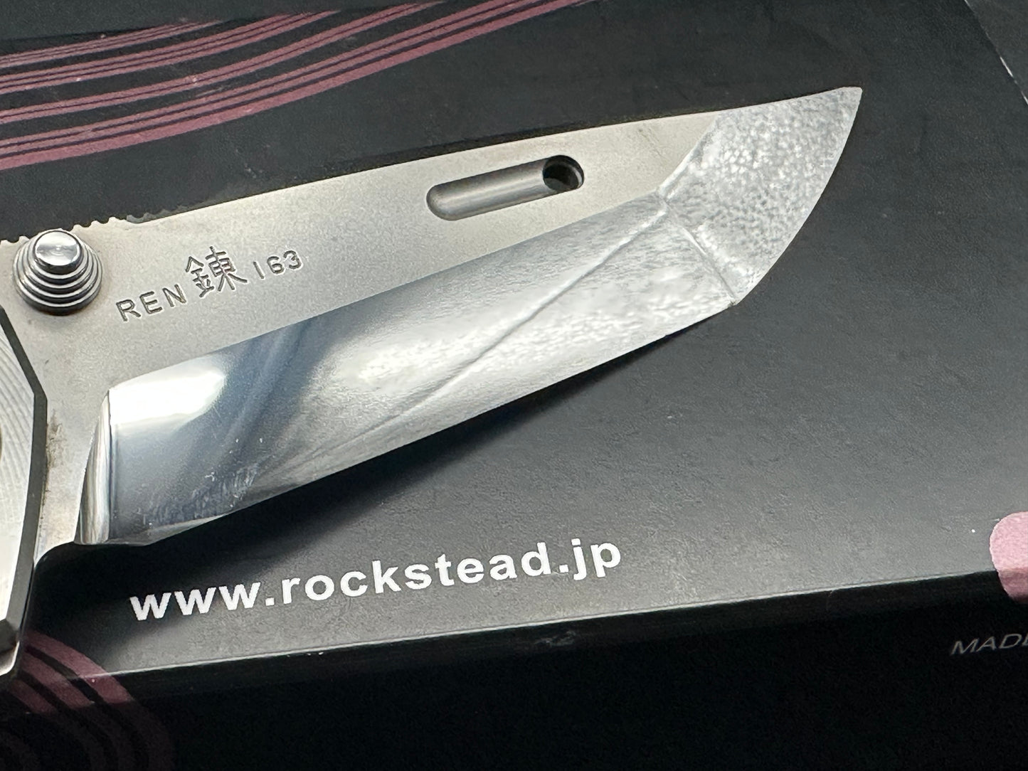 Rockstead Ren Zdp 189 mirror finished tanto