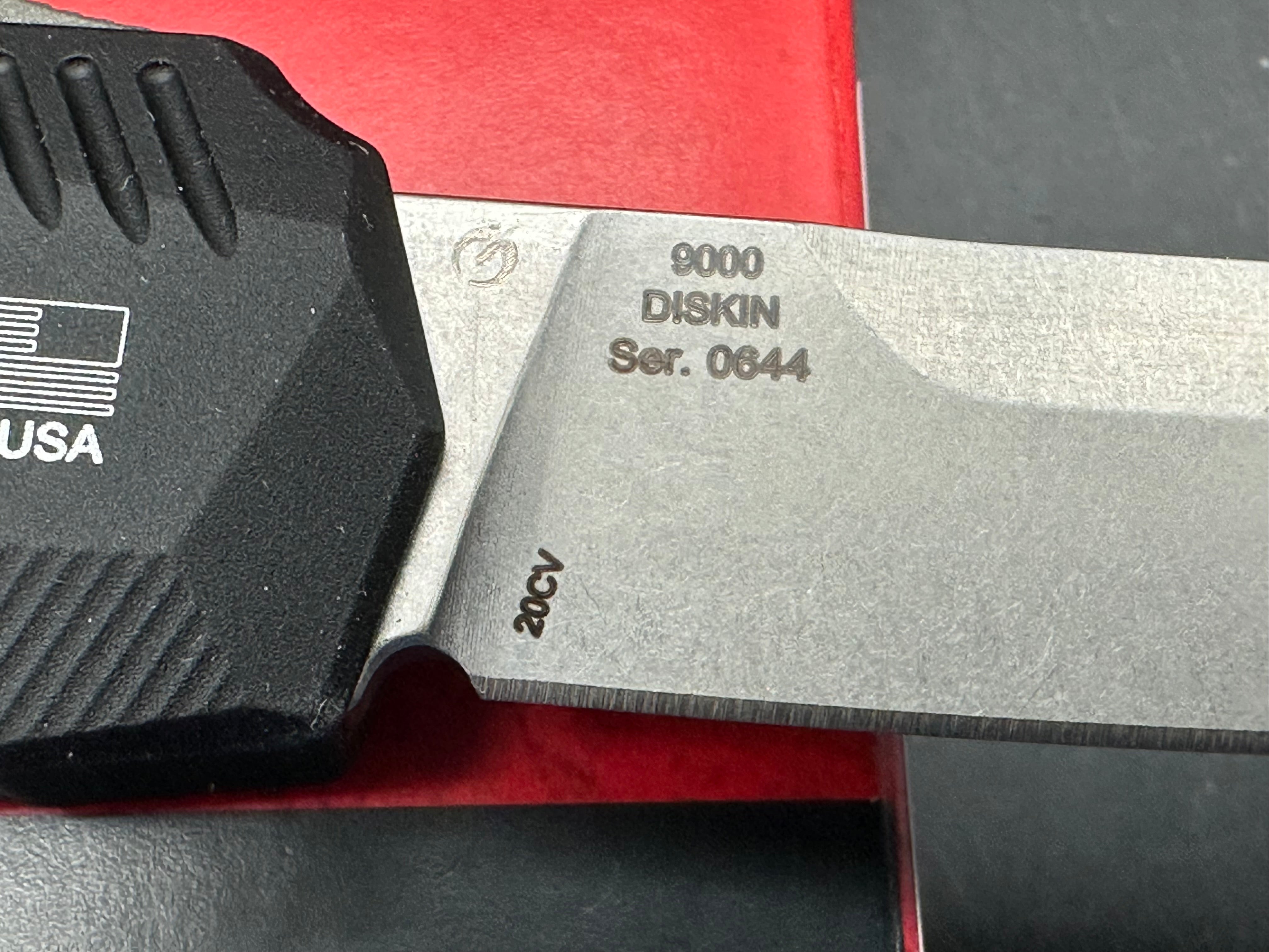 Kershaw Livewire CPM-20CV D/A OTF Automatic Knife Black (3.4" Stonewash)