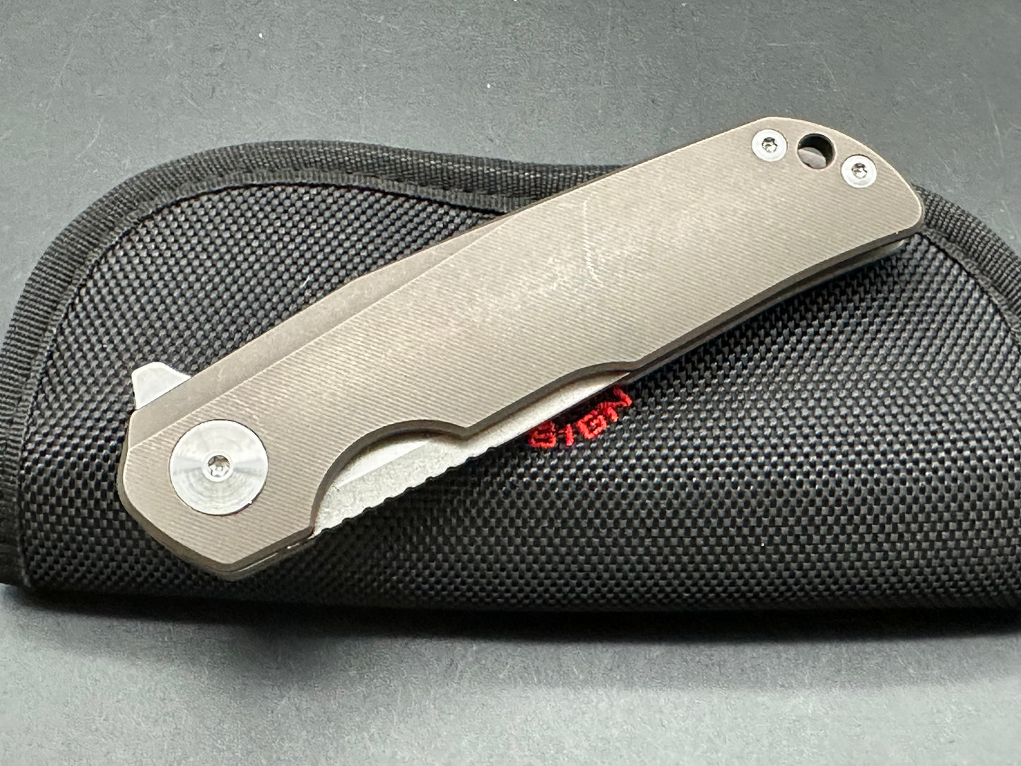 Liong Mah Design Remedy Titanium Frame Lock Flipper