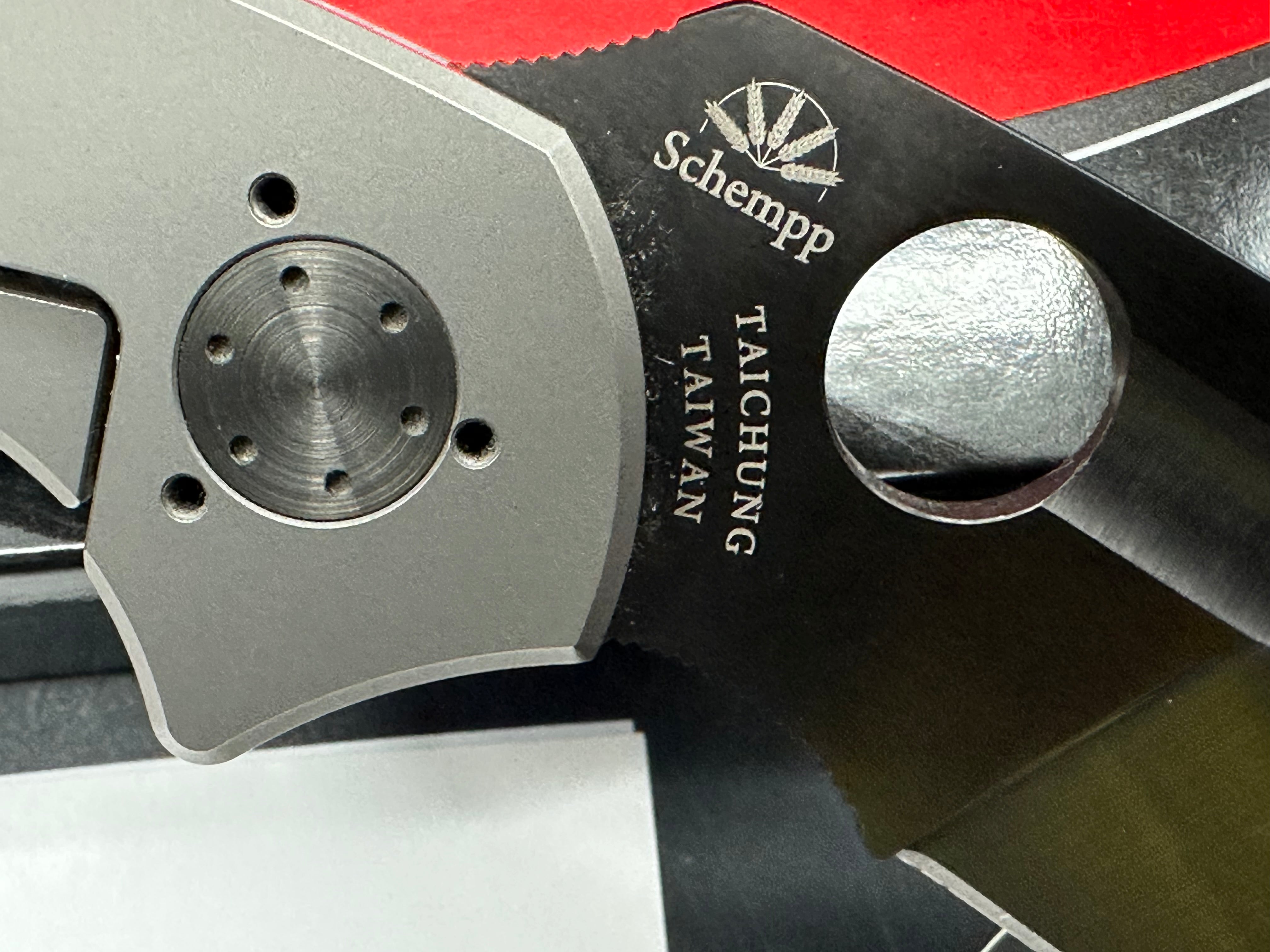 Spyderco Schemp Tuff bowie CruWear  Sprint Run