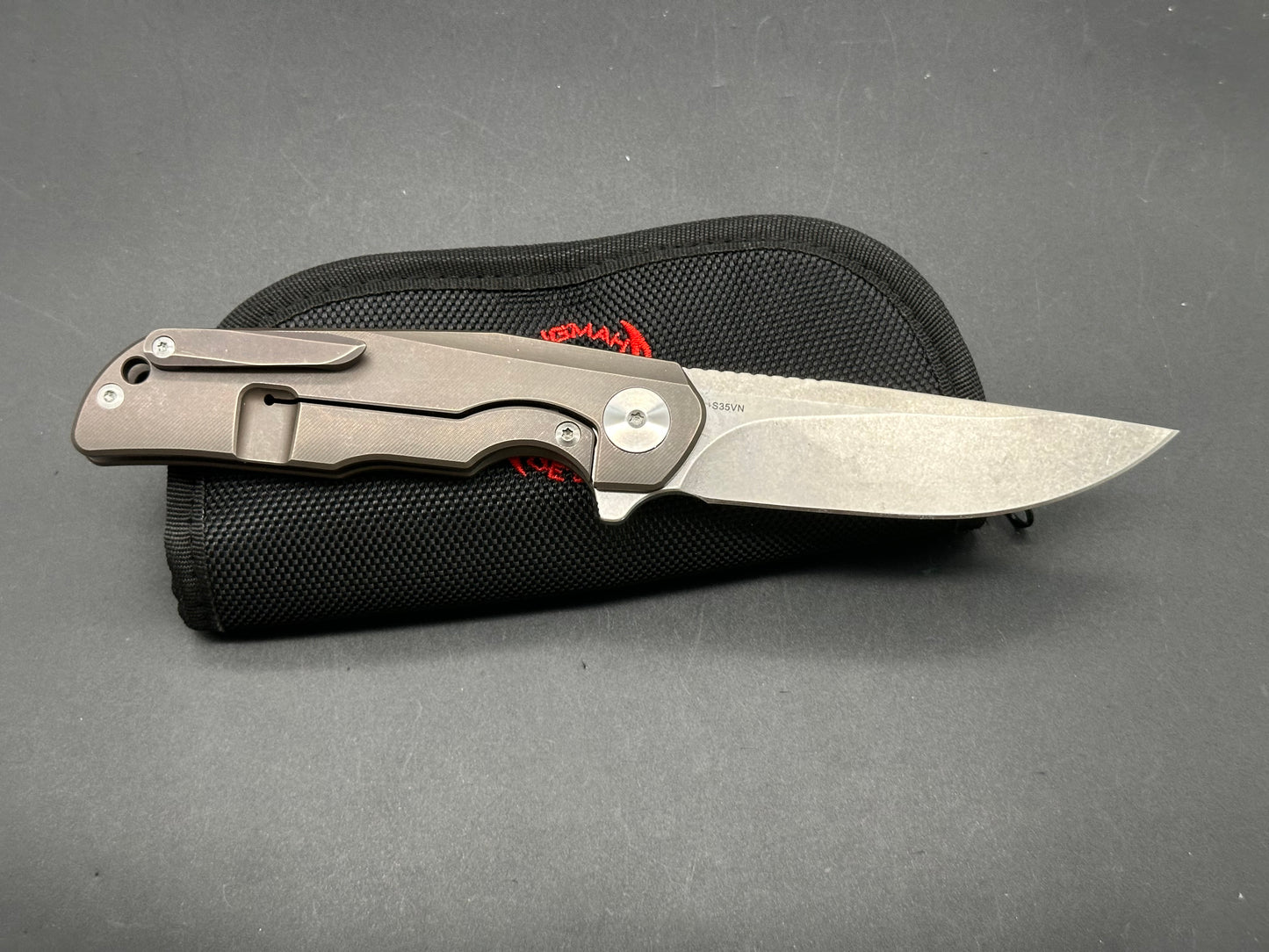 Liong Mah Design Remedy Titanium Frame Lock Flipper