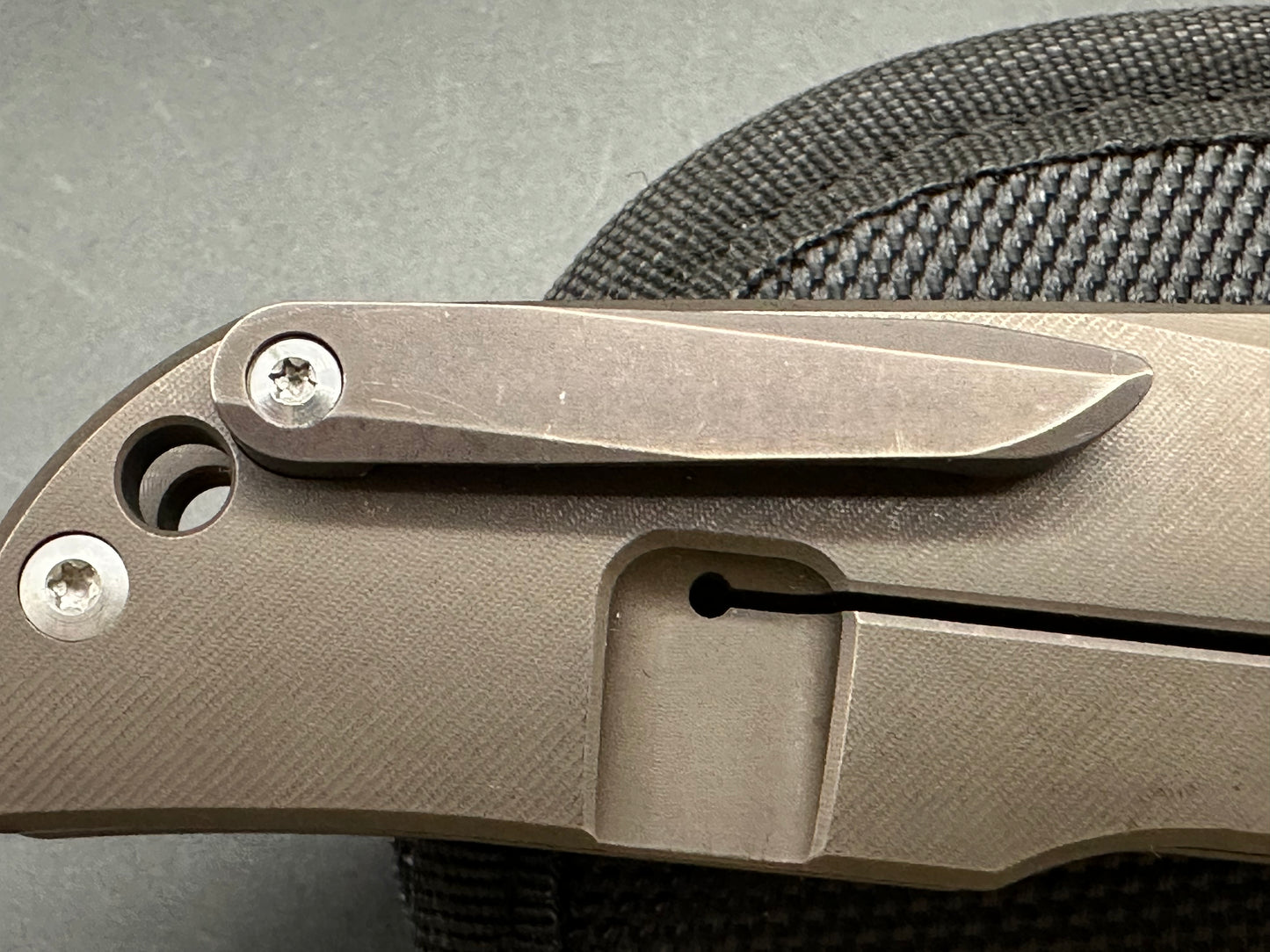 Liong Mah Design Remedy Titanium Frame Lock Flipper