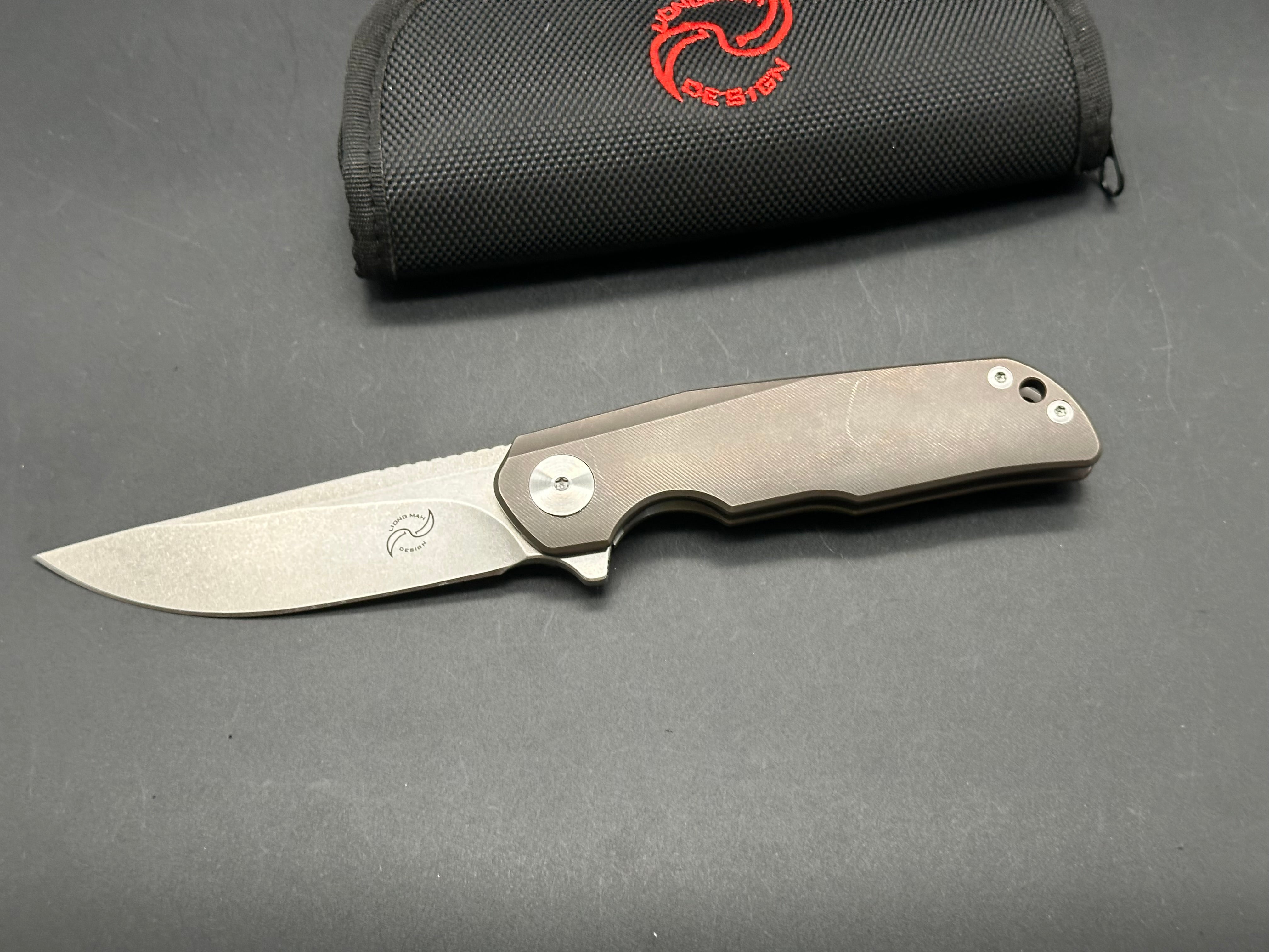 Liong Mah Design Remedy Titanium Frame Lock Flipper