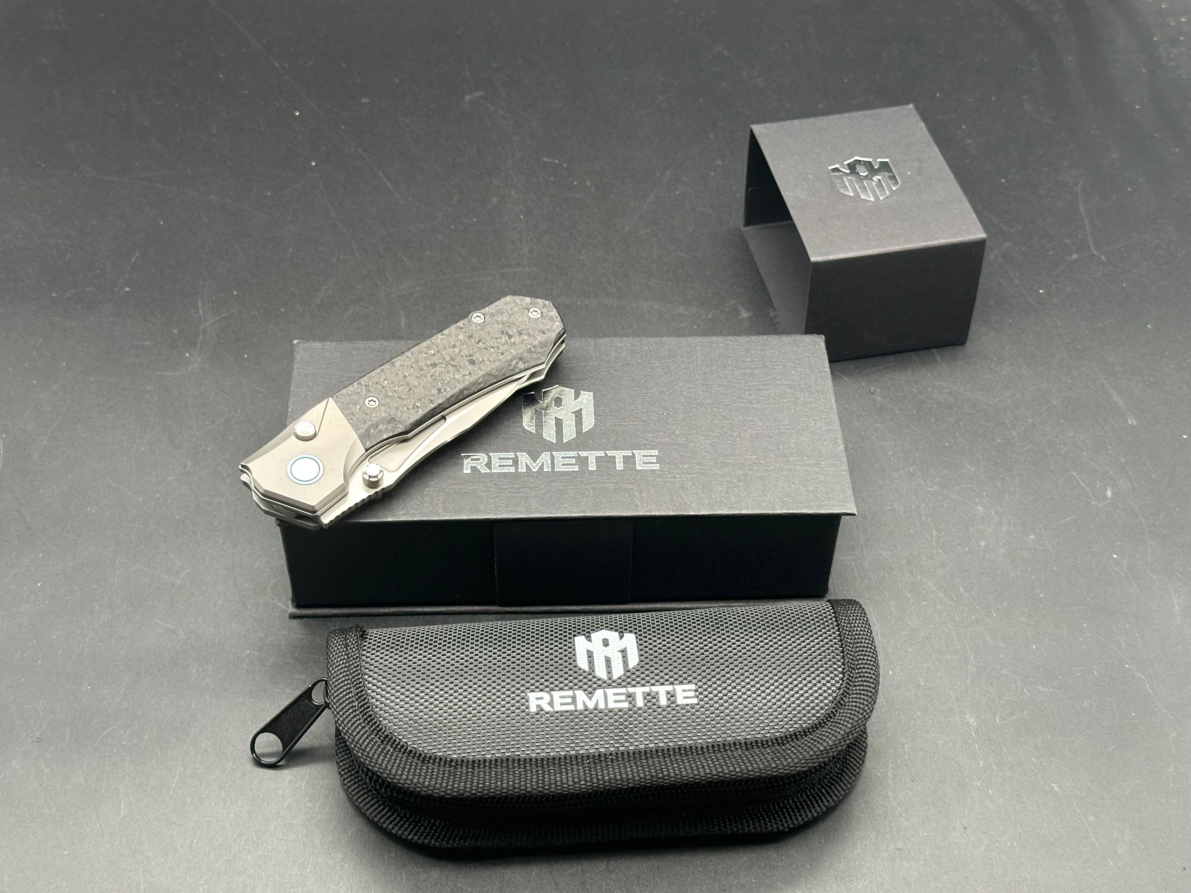 REMETTE Rhino Series M390 Folding Pocket Knife