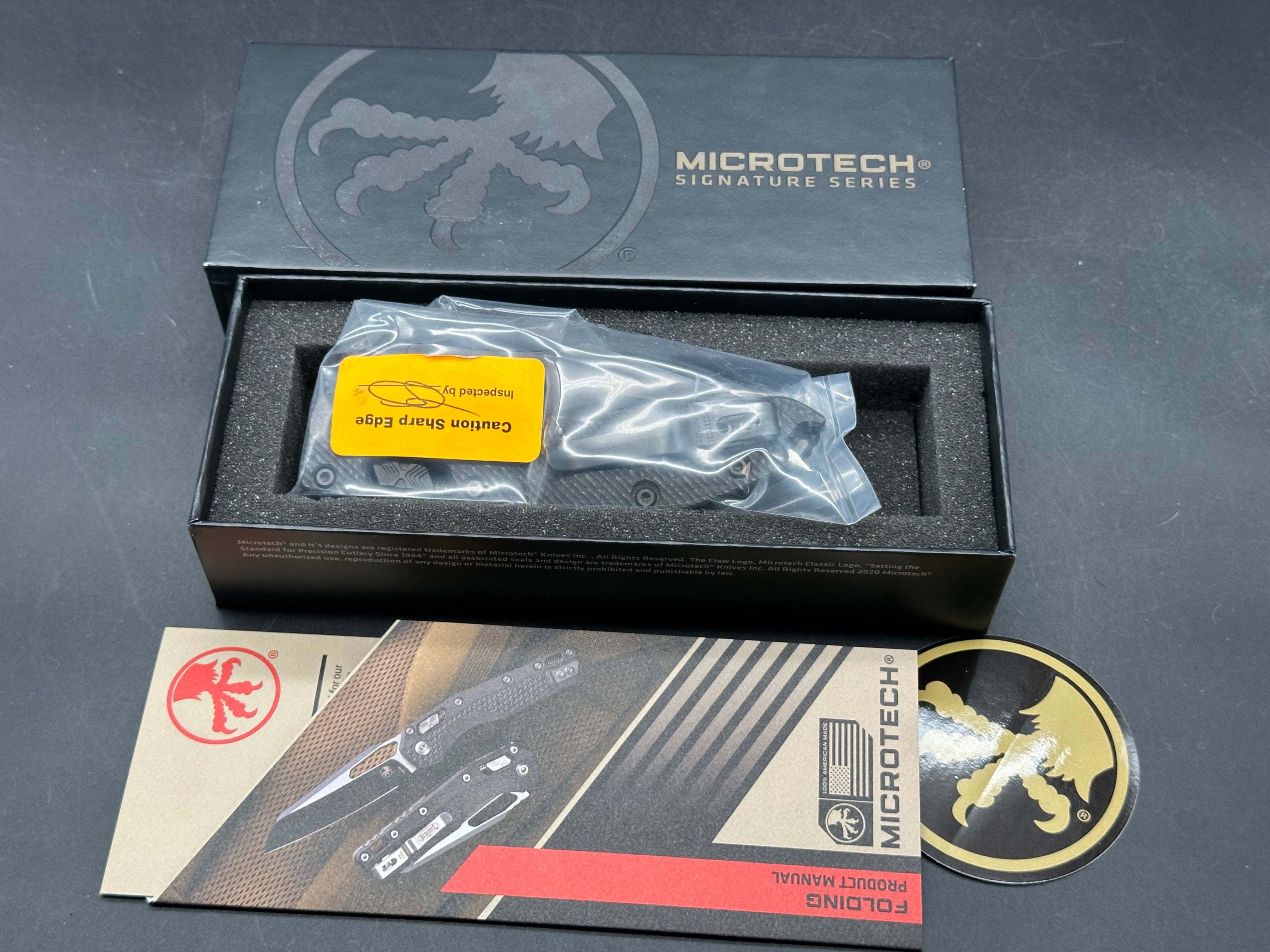 Microtech Shadow Ram lock Stitch