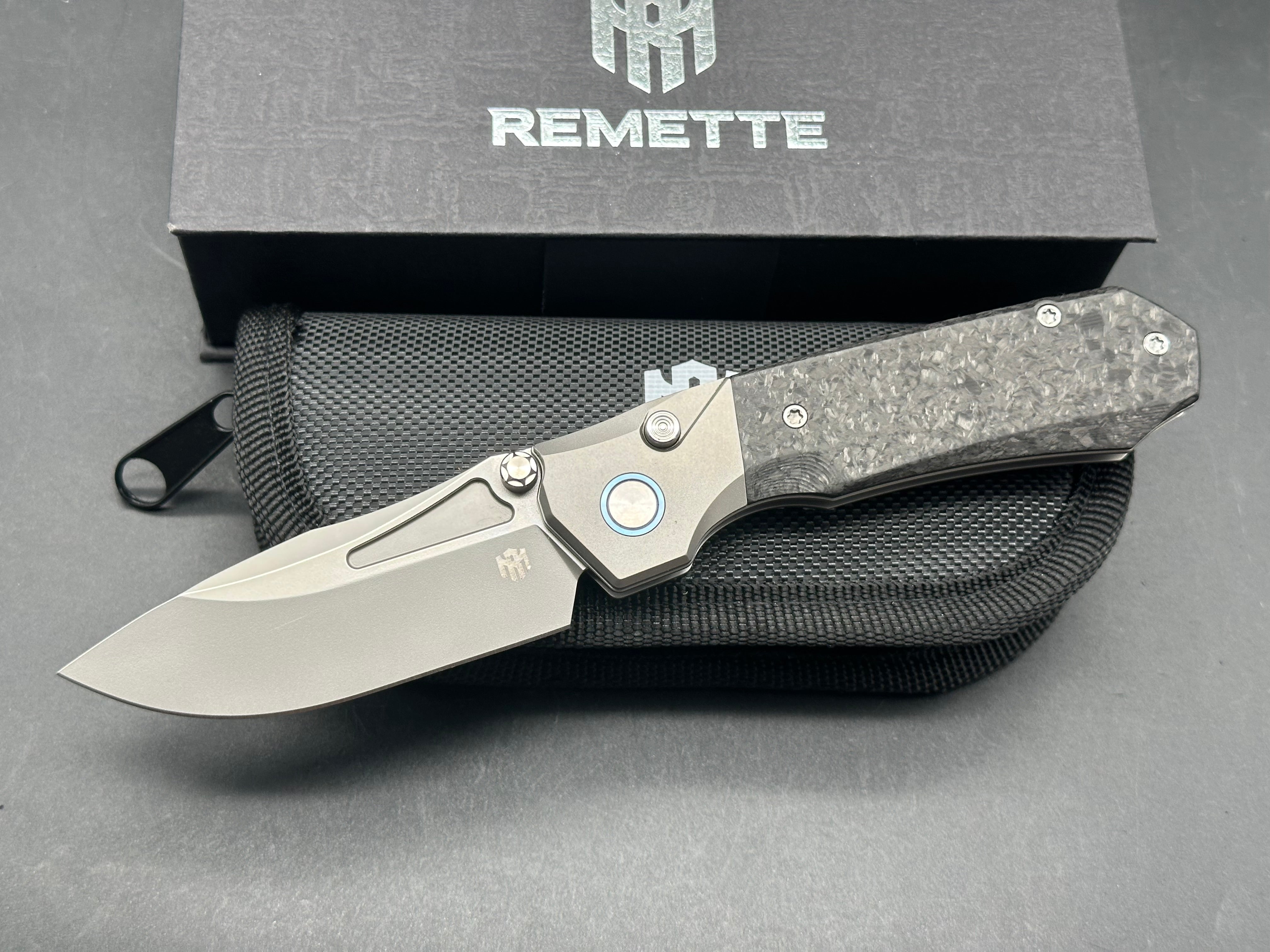 REMETTE Rhino Series M390 Folding Pocket Knife