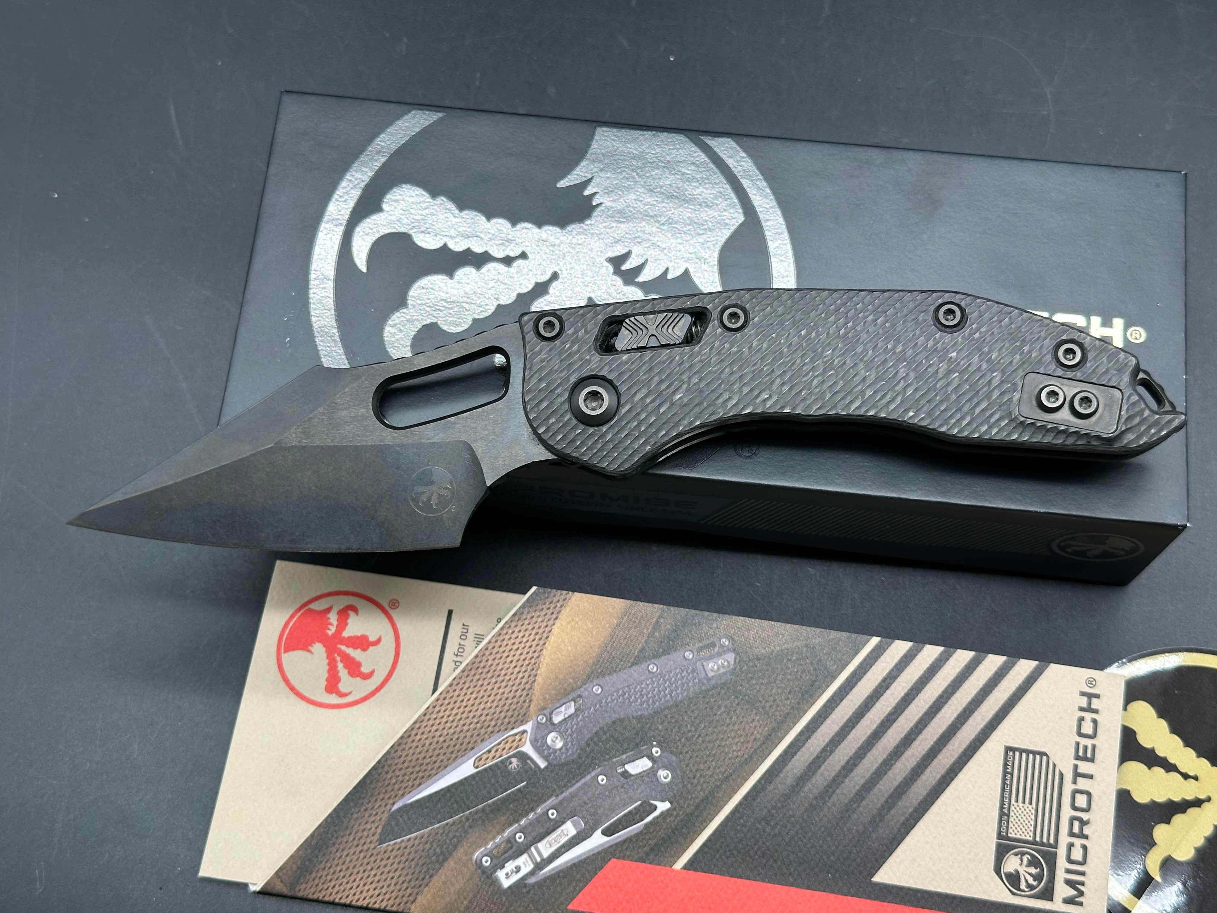 Microtech Shadow Ram lock Stitch