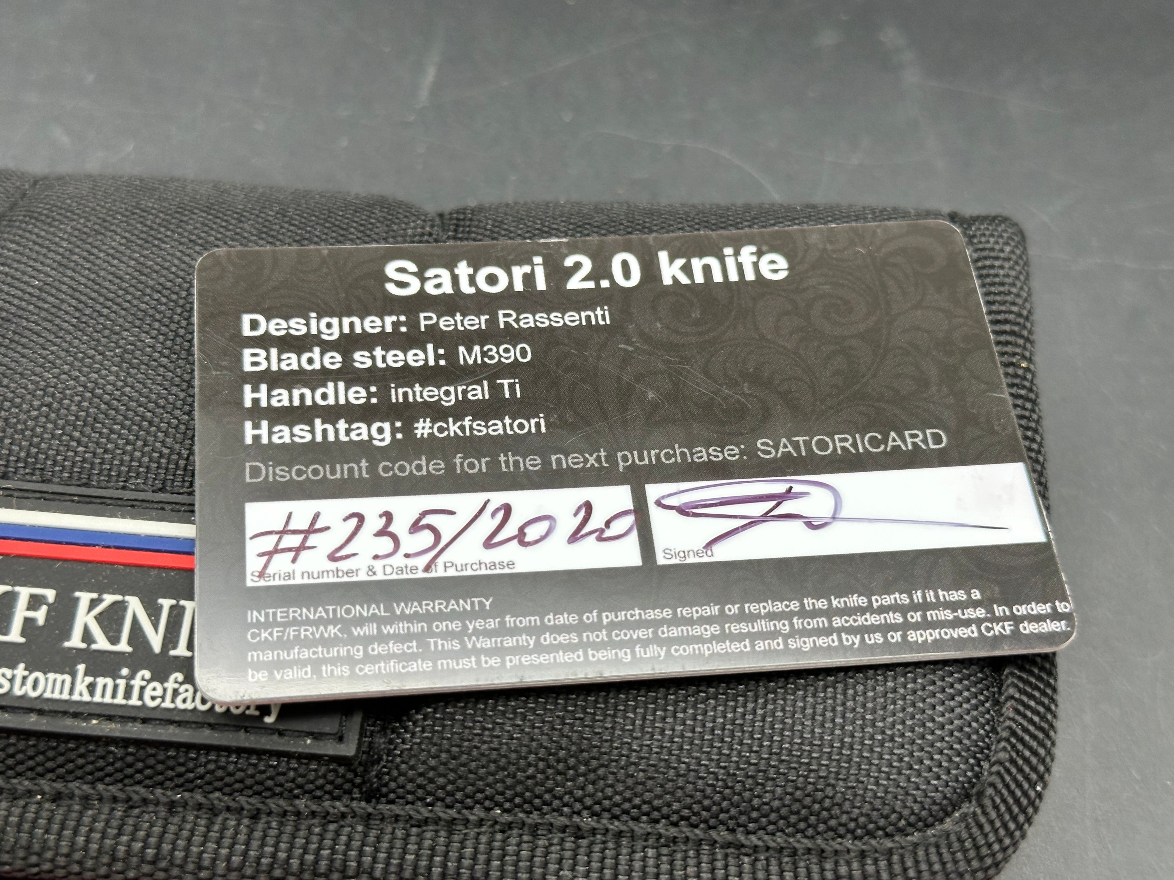 CKF Rasenti Satori 2.0