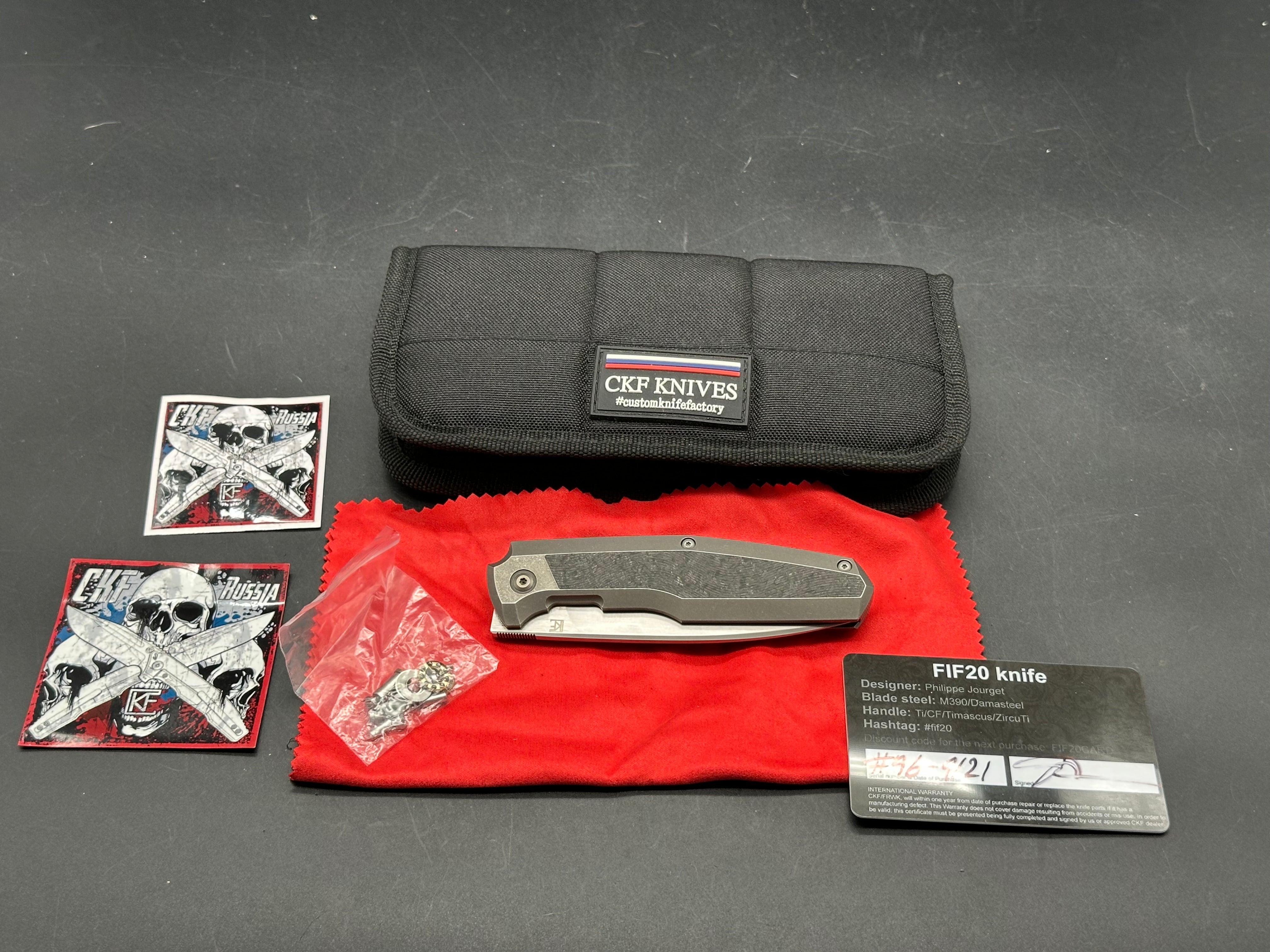 CKF Custom Knife Factory Fif 20