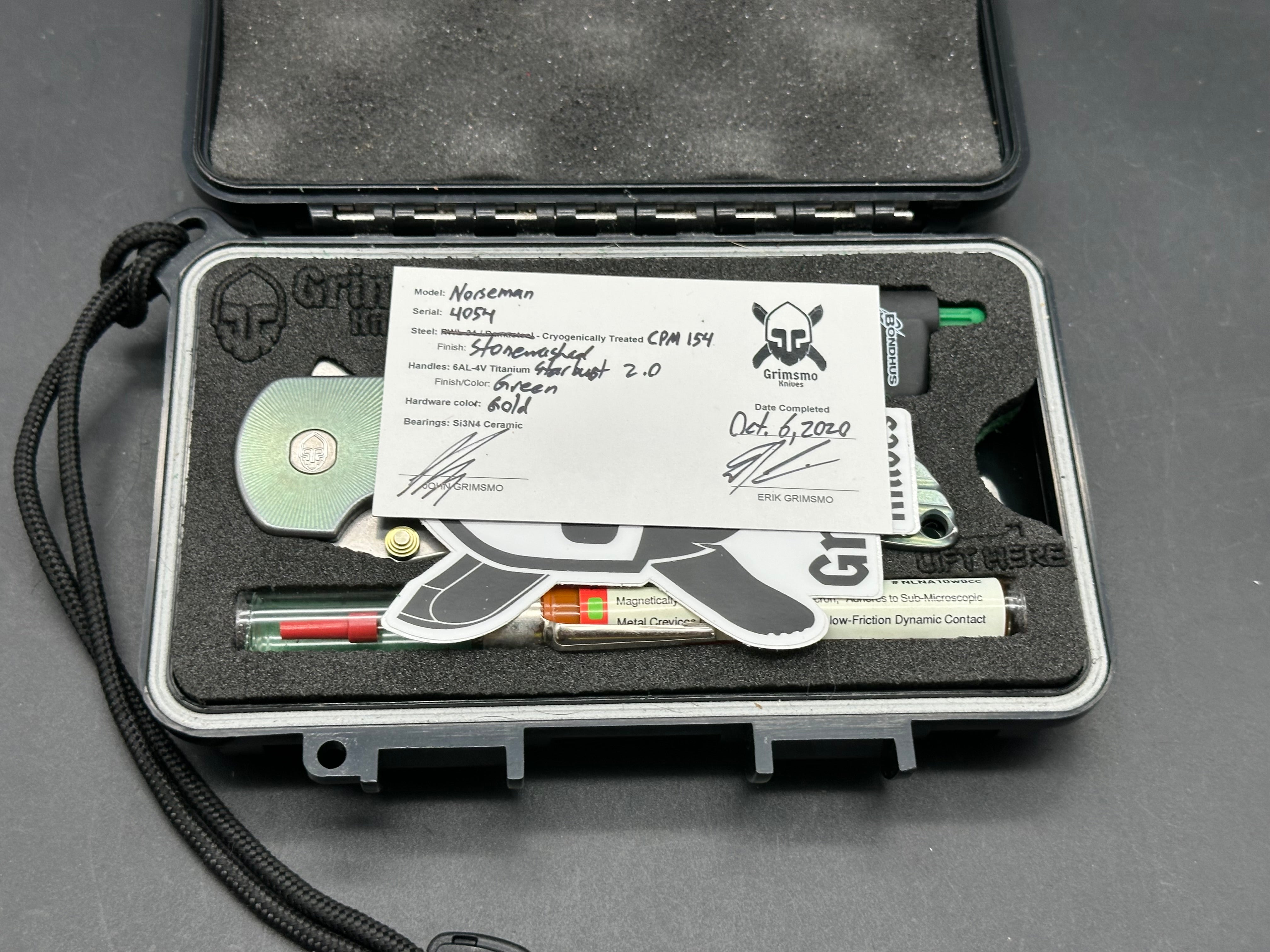Grimsmo Norseman  CPM 154 steel