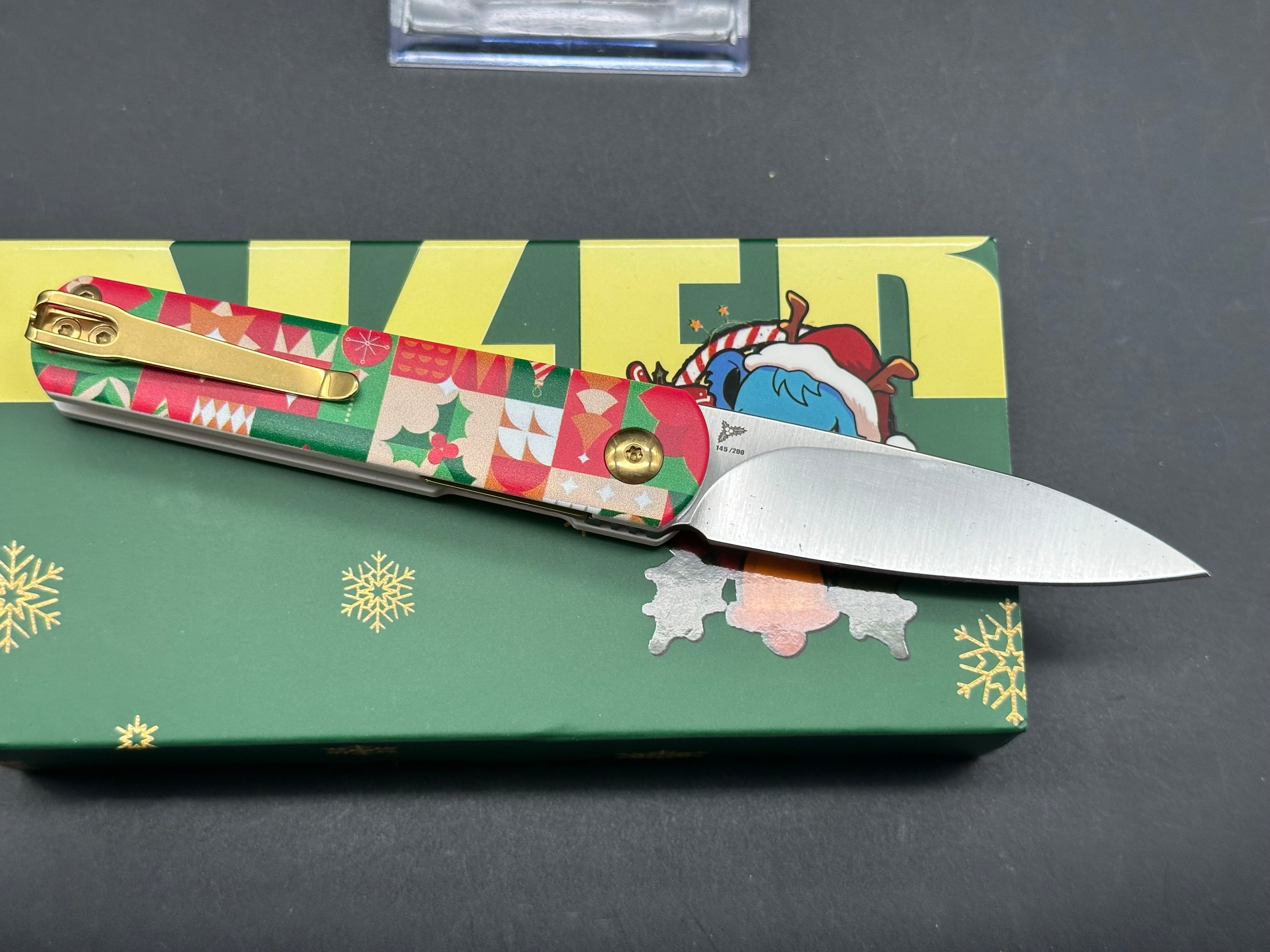 Kizer FEIST  NITRO-V  ALUMINIUM V3499A1  LIMITED CHRISTMAS EDITION