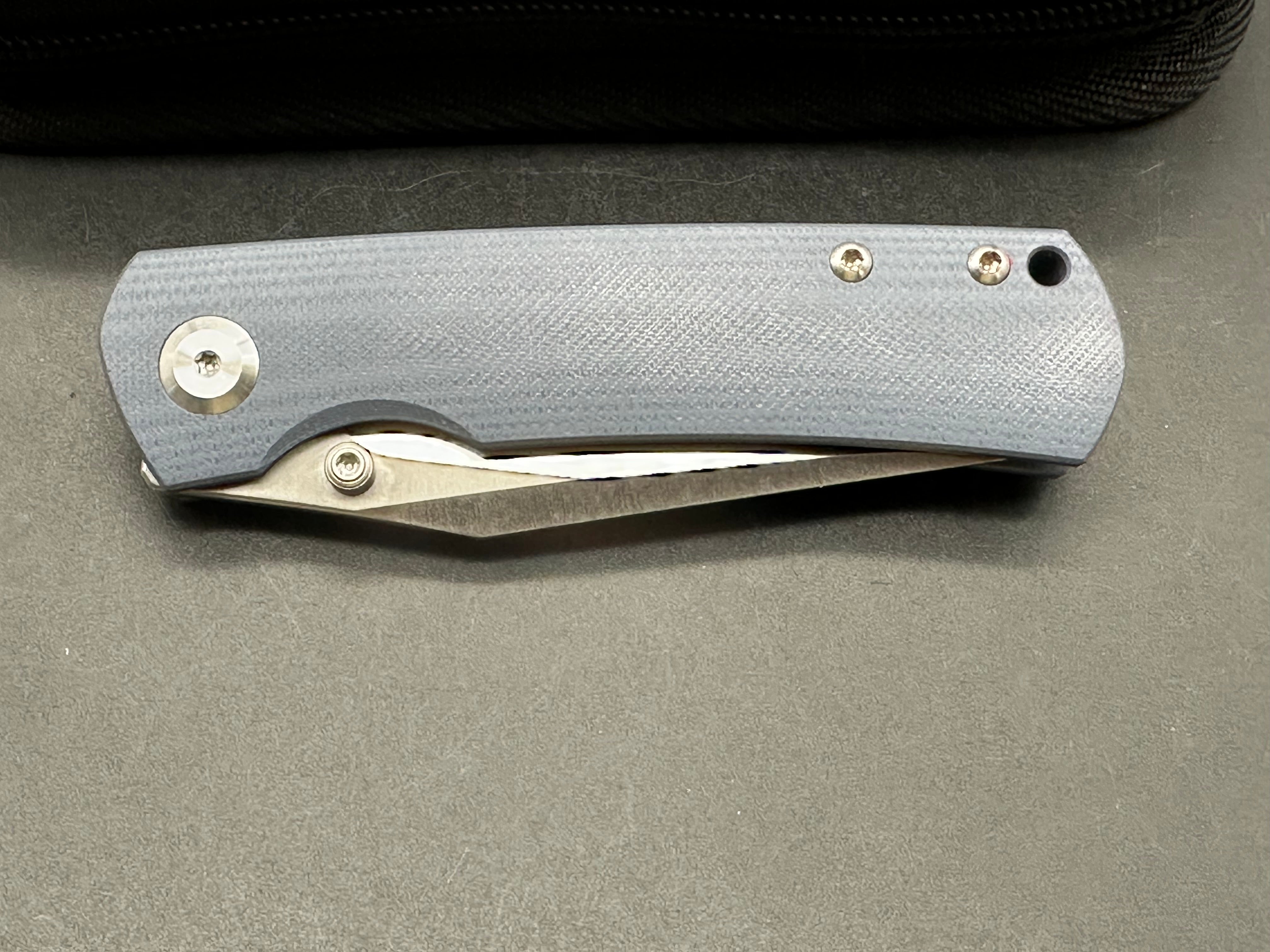 Monterey Bay Knives Mini Old Guard Clip Point Liner Lock Knife