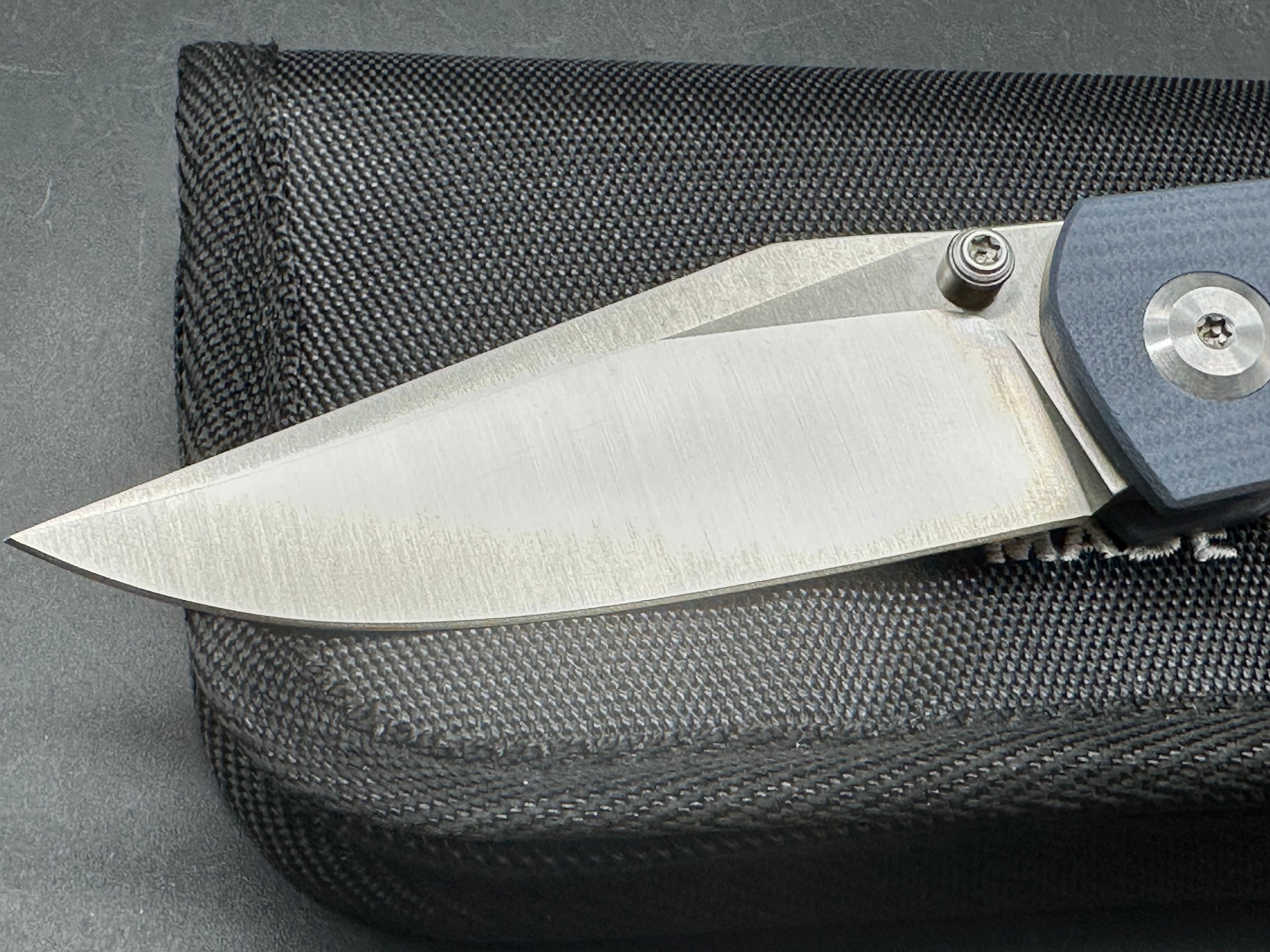 Monterey Bay Knives Mini Old Guard Clip Point Liner Lock Knife