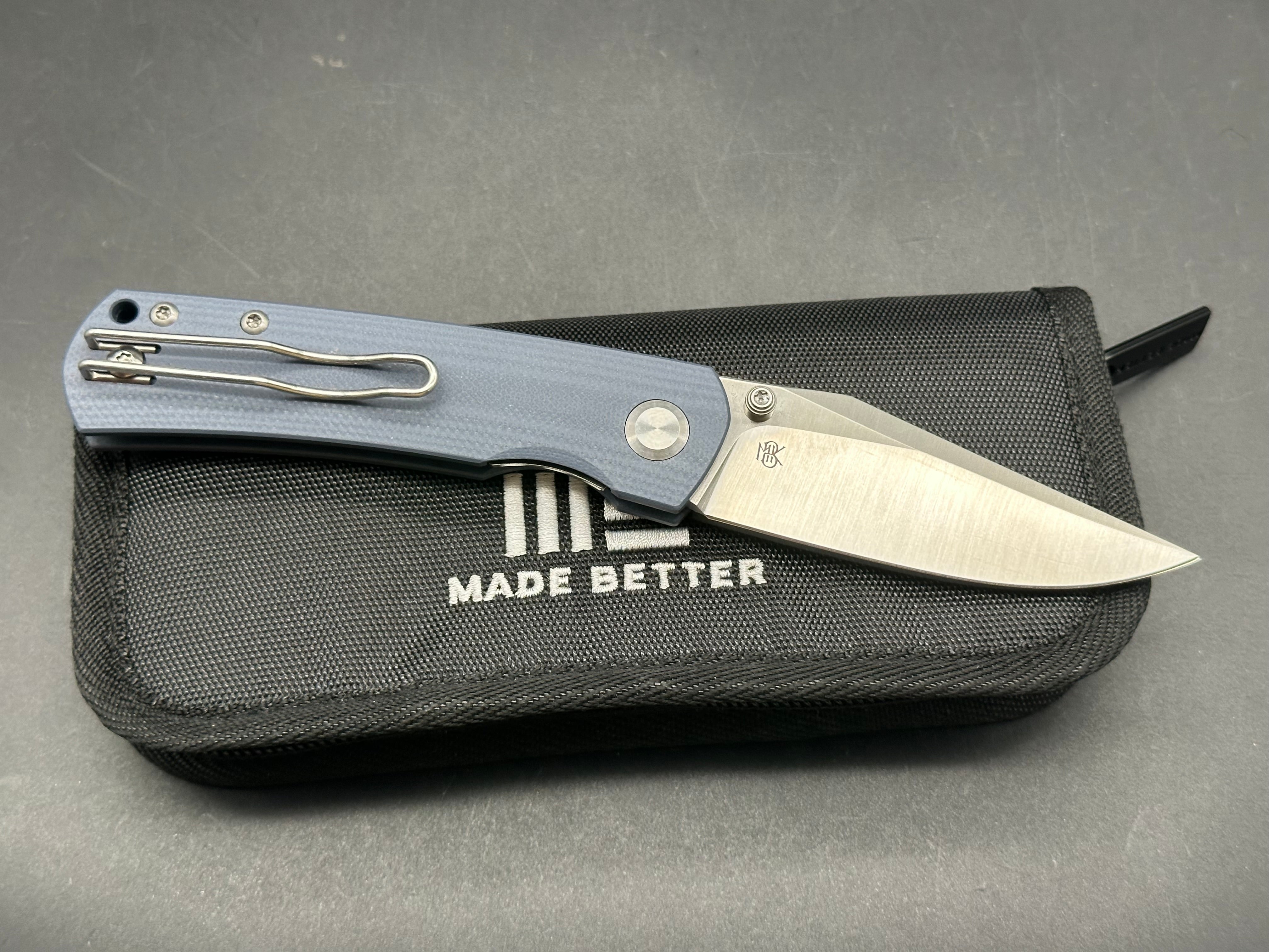Monterey Bay Knives Mini Old Guard Clip Point Liner Lock Knife