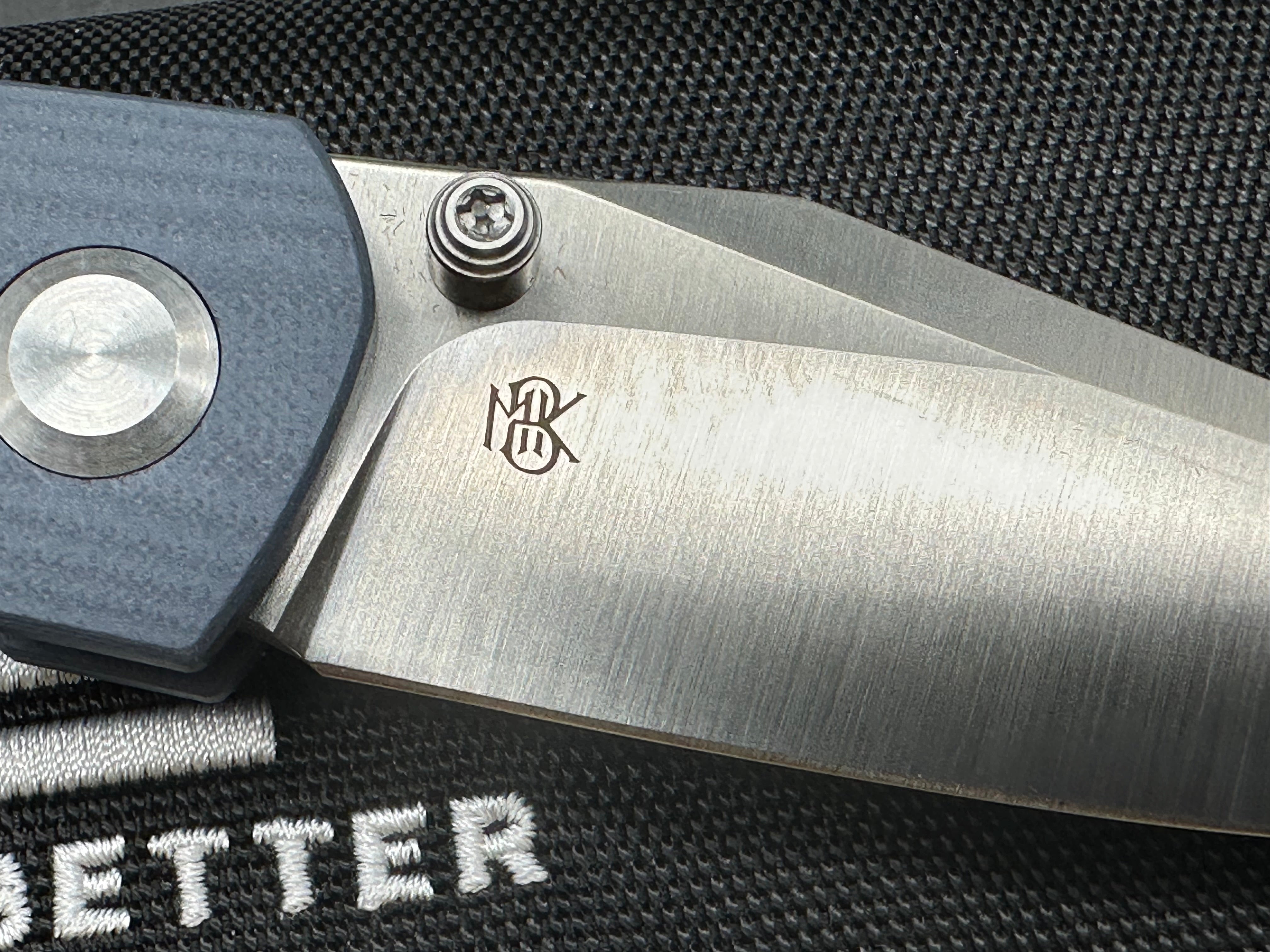 Monterey Bay Knives Mini Old Guard Clip Point Liner Lock Knife