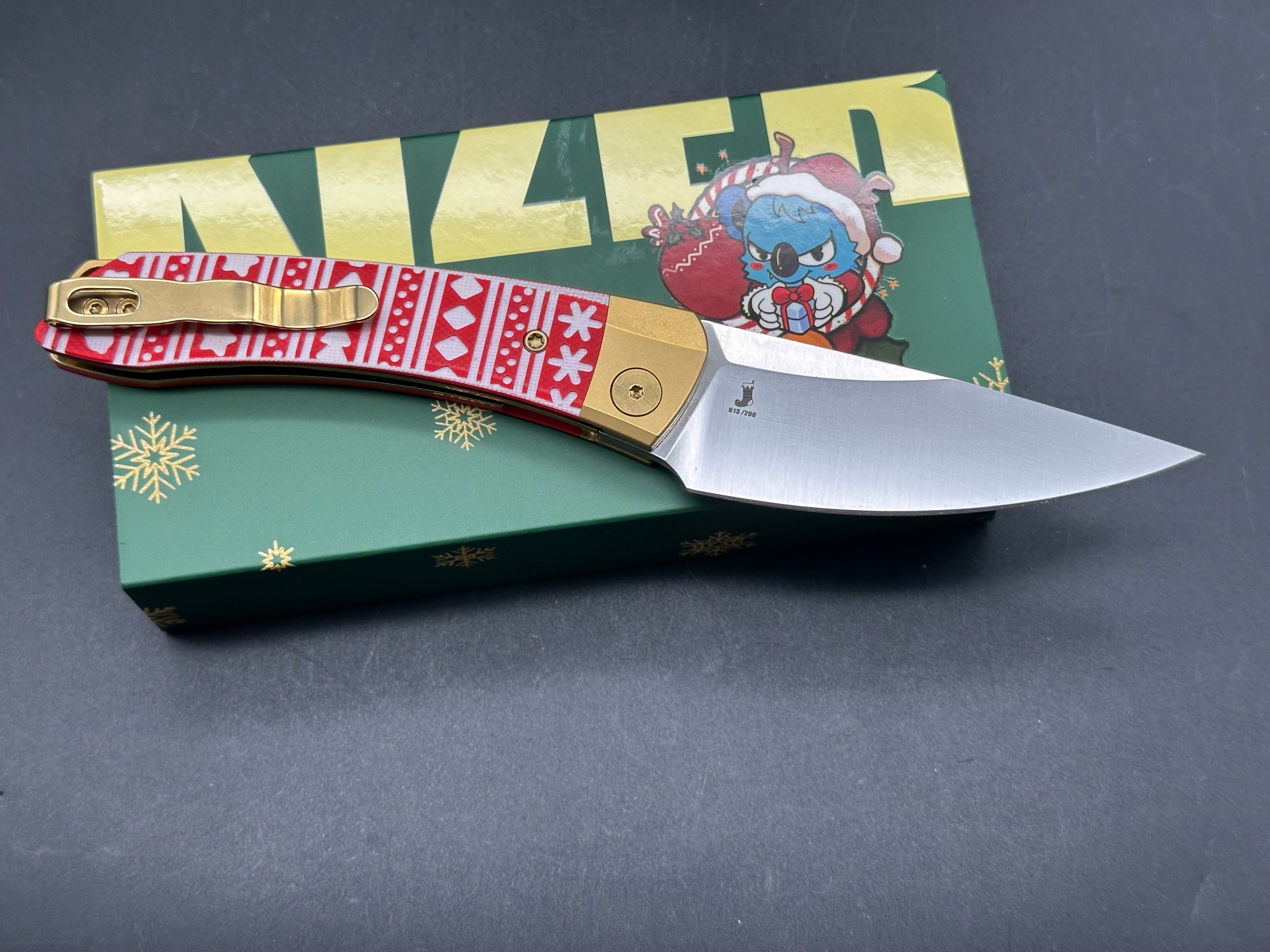 Kizer MINI MOMO S35VN G10 EXCLUSIVE LIMITED