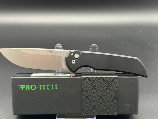 ProTech Mordax MX101 Black handle stonewashed magnacut blade