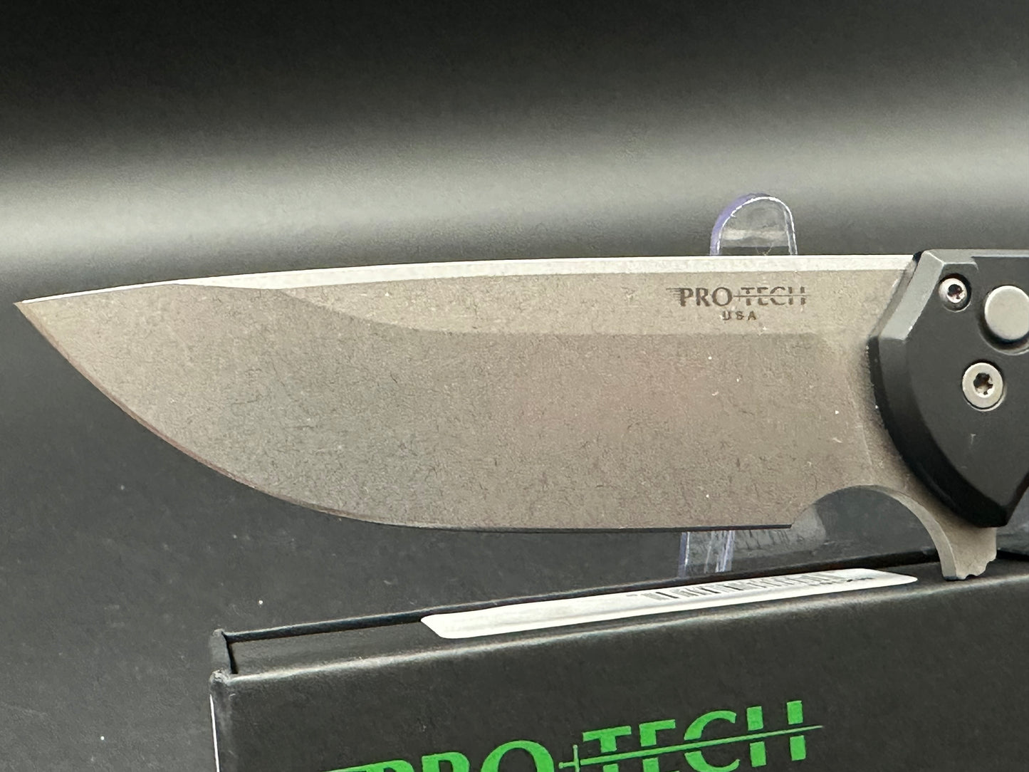 ProTech Mordax MX101 Black handle stonewashed magnacut blade